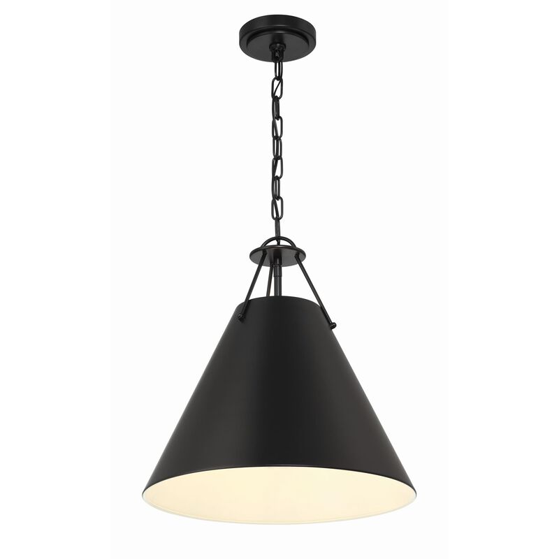 Xavier Small Pendant Light by Crystorama