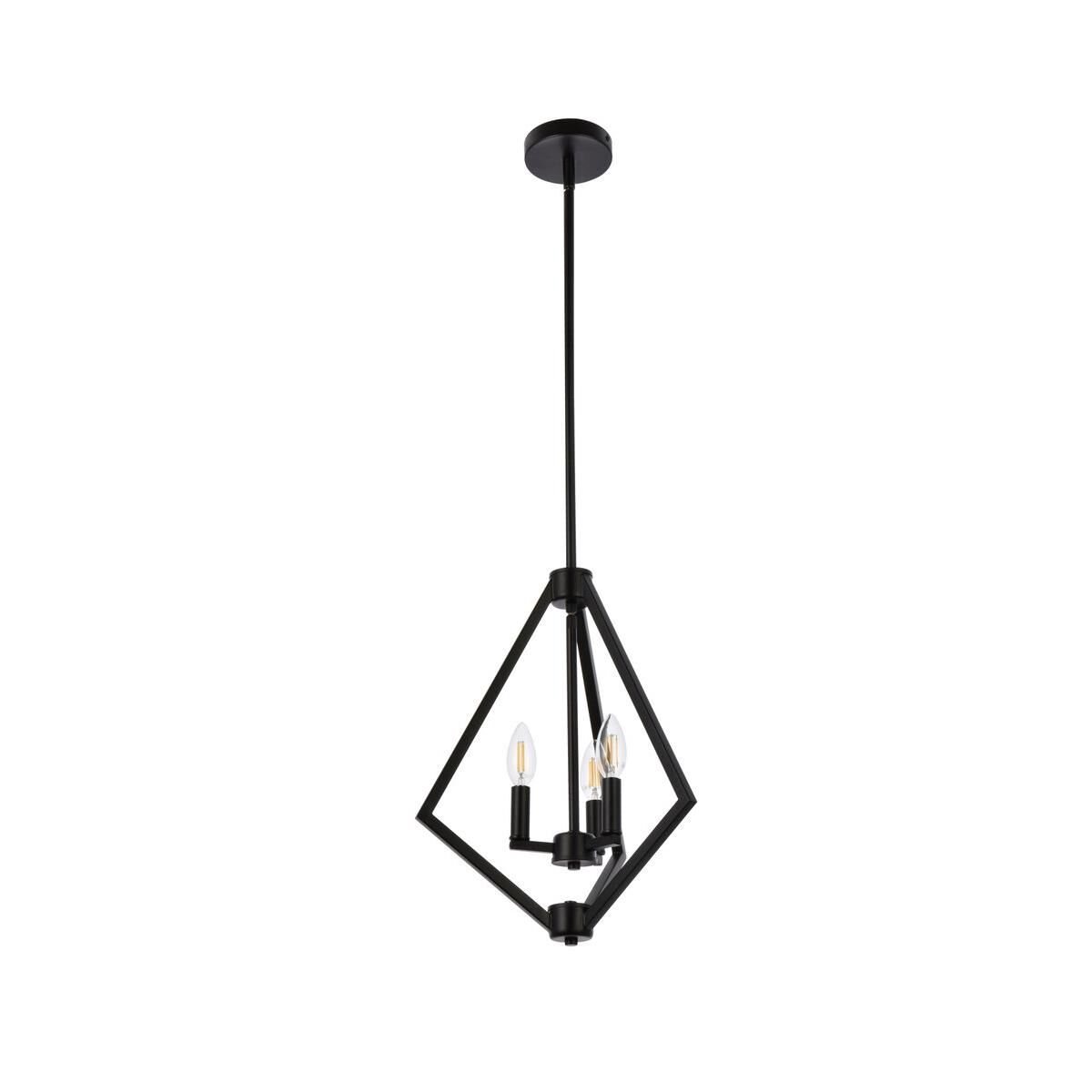 Irina 14 Inch Cage Pendant by Elegant Lighting