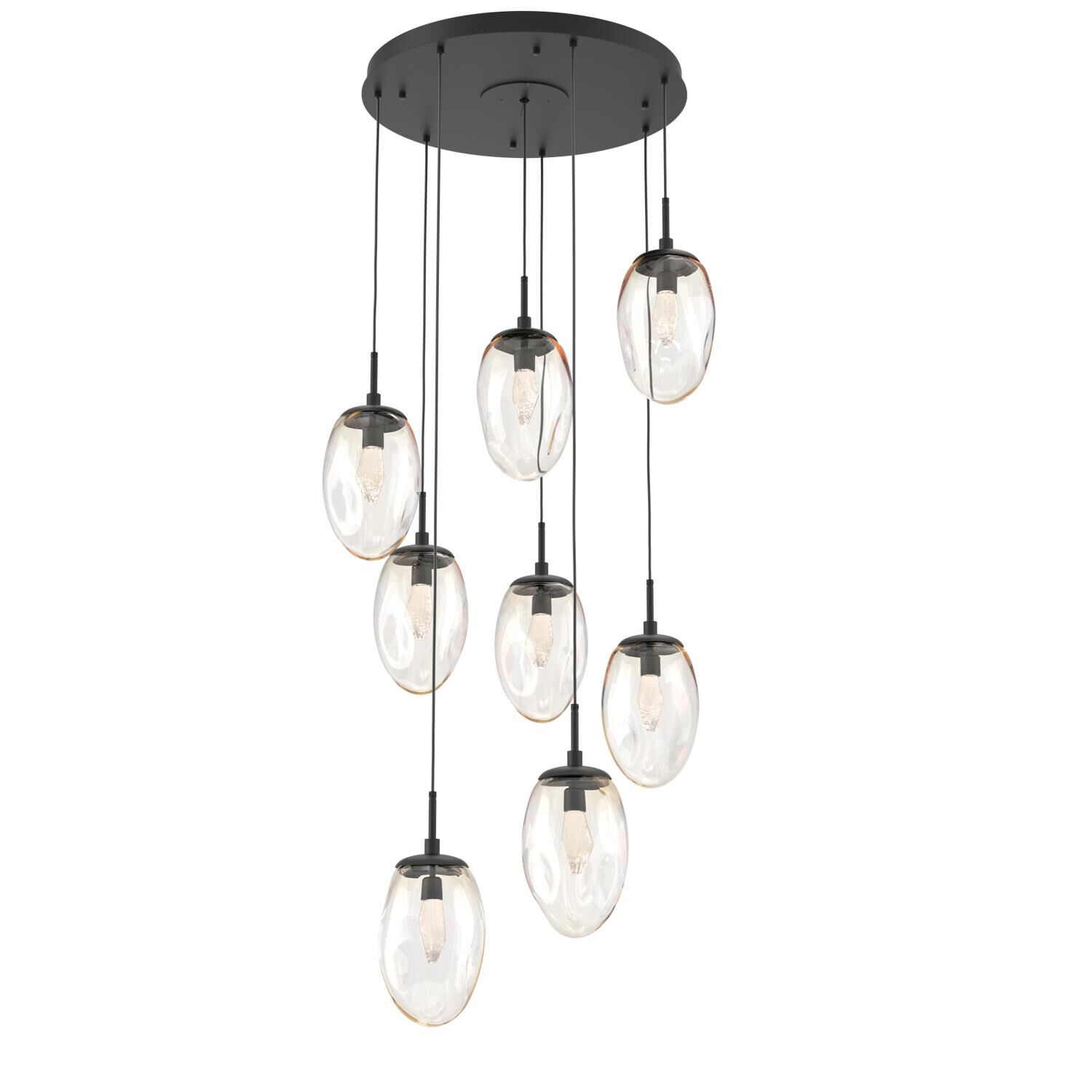 Levi Wilson Nebula 31 Inch 8 Light LED Multi Light Pendant by Hammerton Studio
