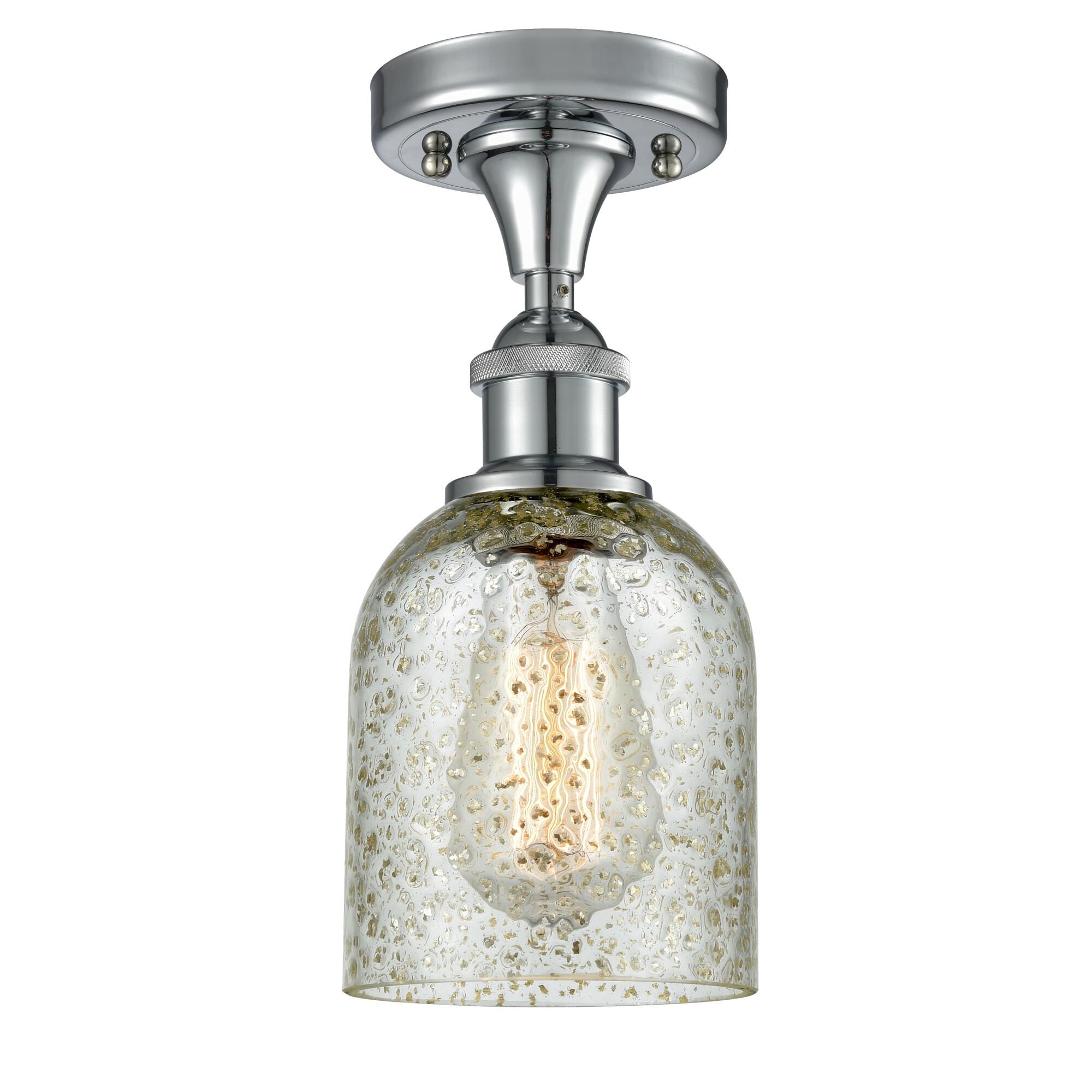 Bruno Marashlian Caledonia 5 Inch 1 Light Semi Flush Mount by Innovations Lighting