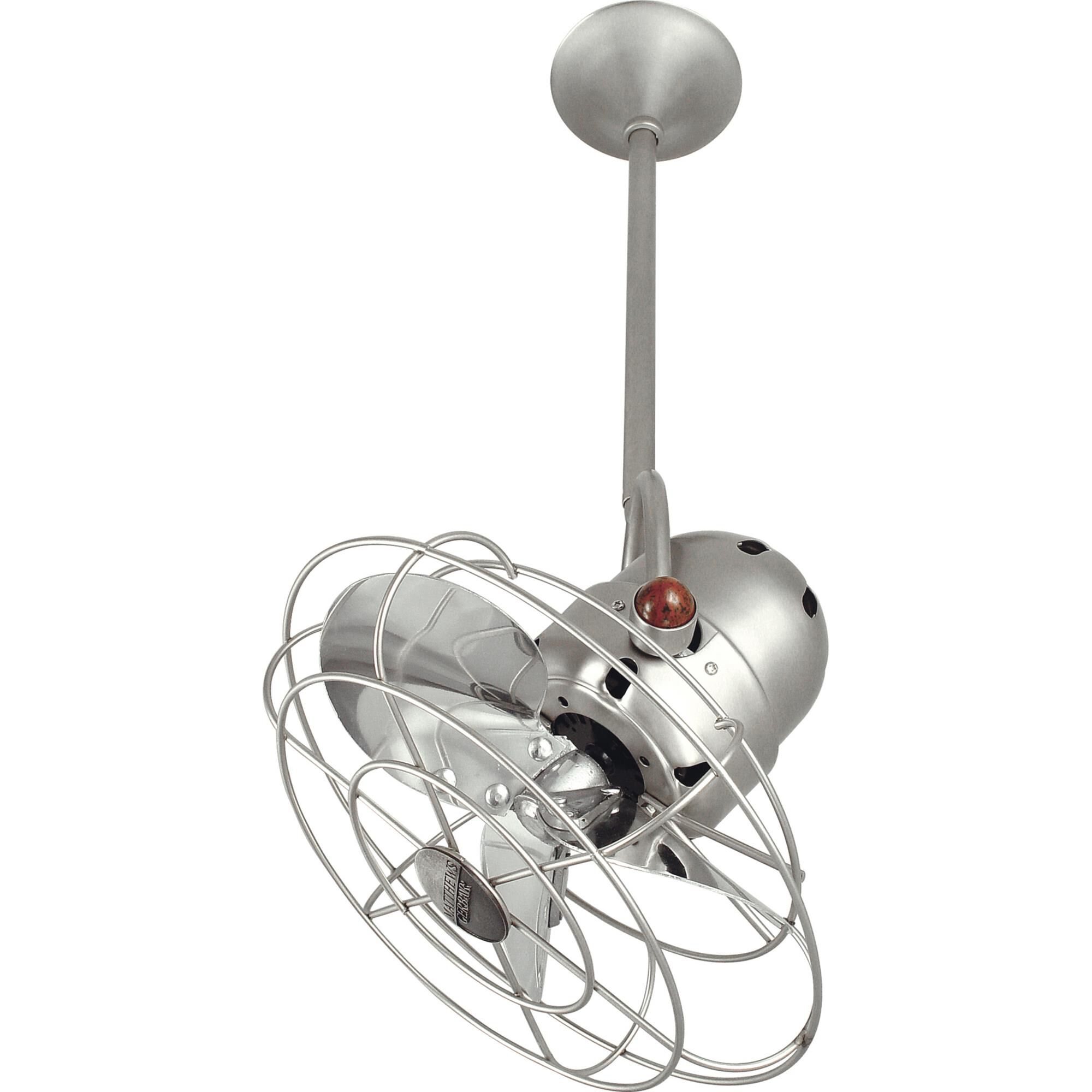 Bianca Direcional Damp Rated Oscillating Ceiling Fan by Matthews Fan Company