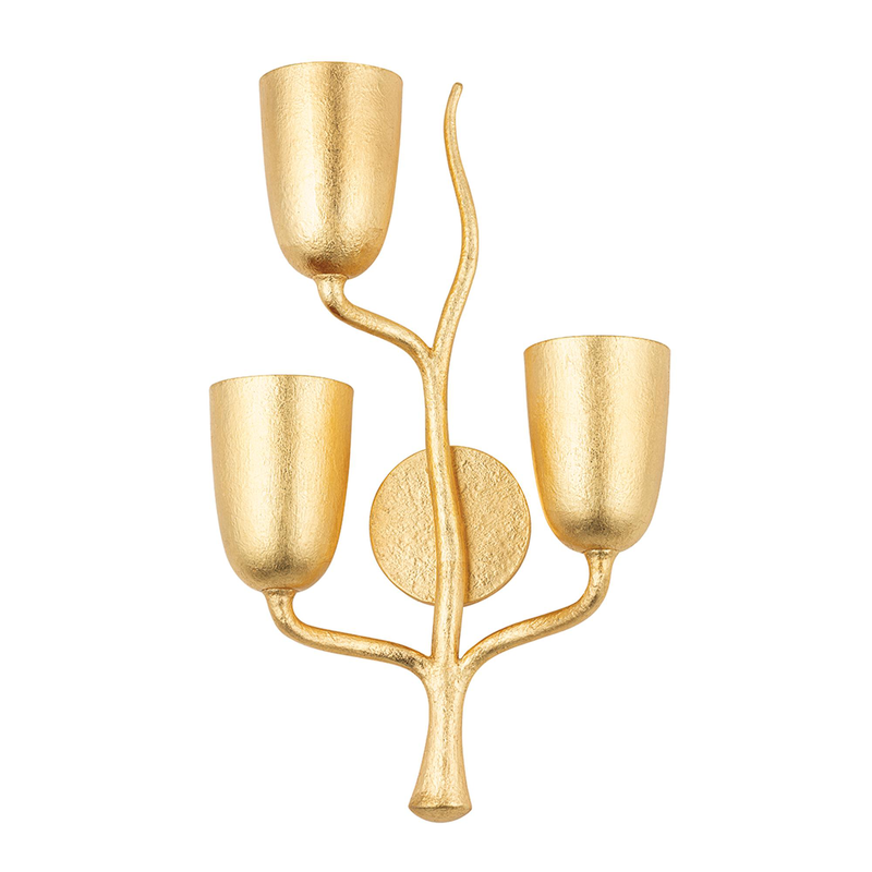 Vine Large 3 Light Wall Sconce by Hudson Valley Lighting