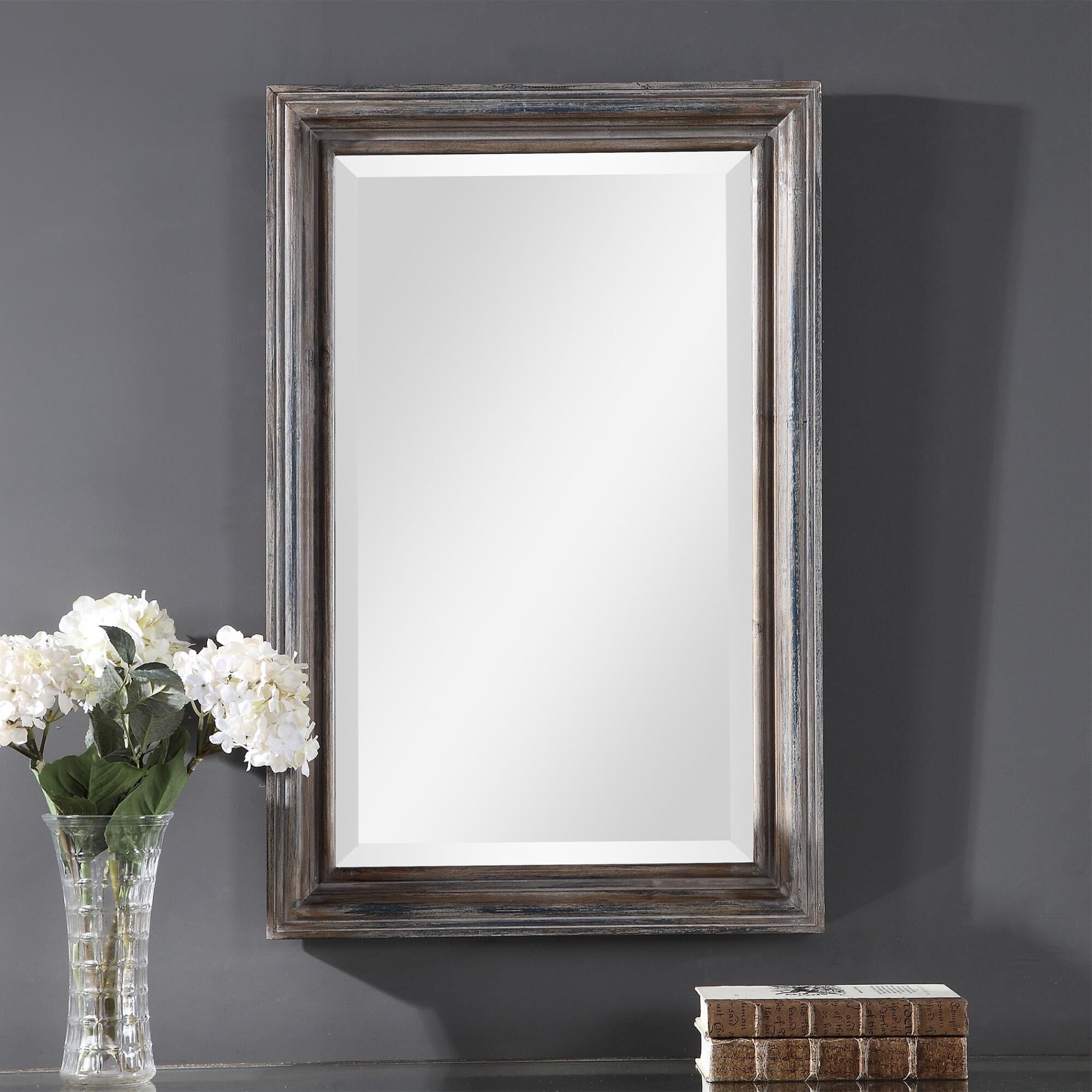 Shown in Featuring A Solid Wood Frame, This Piece Showcases A Rustic Distressed Blue Finish That Highlights T finish
