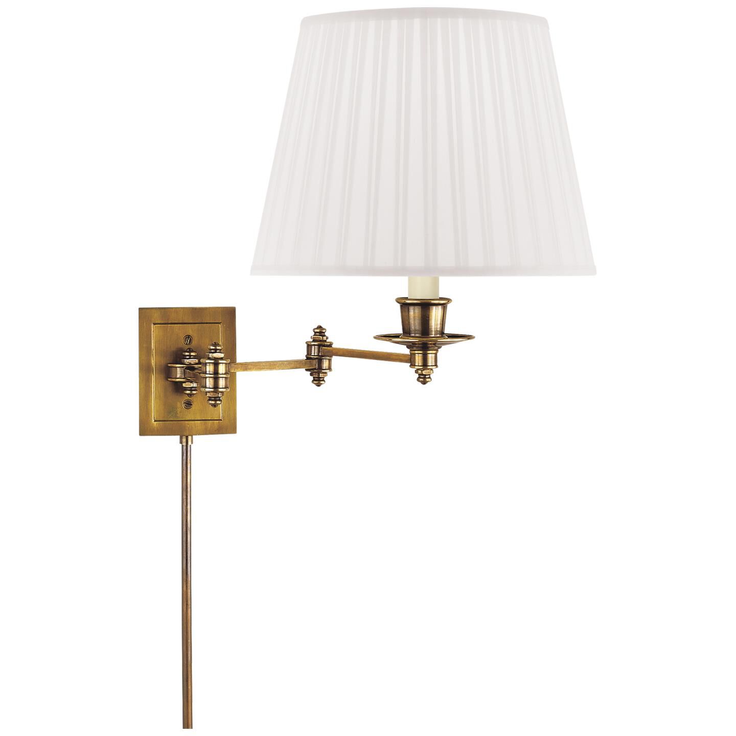 Swing Arm Sconce Wall Swing Lamp by Visual Comfort Signature Collection