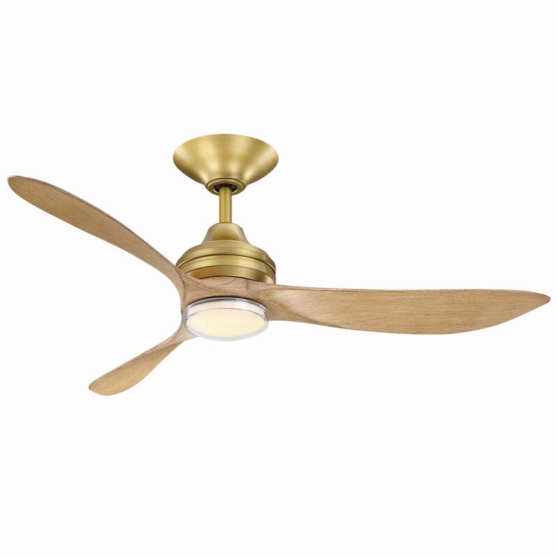Aviara 60 Inch Ceiling Fan with Light Kit by Fanimation