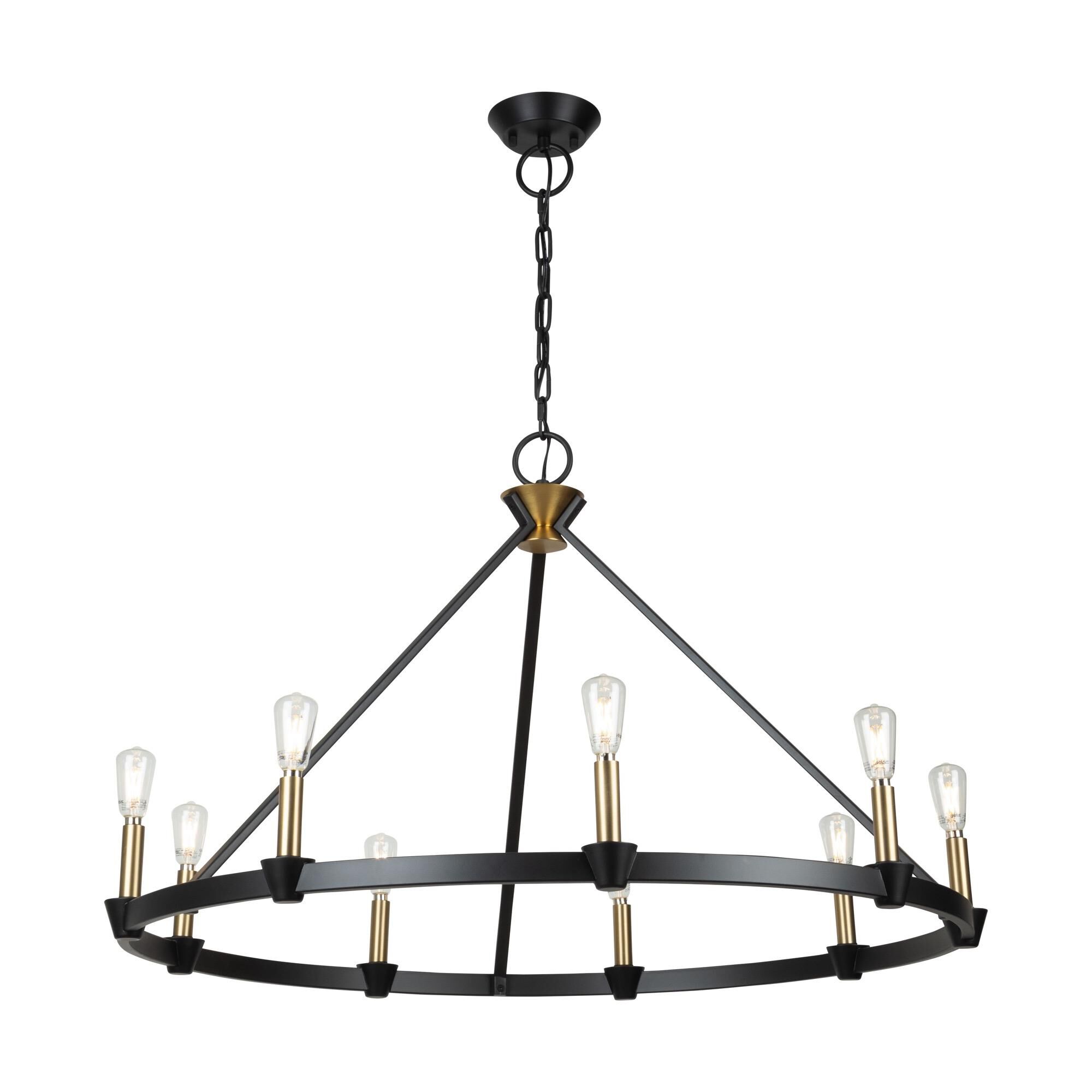 Kevin Kraemer Notting Hill 36 Inch 9 Light Chandelier,
