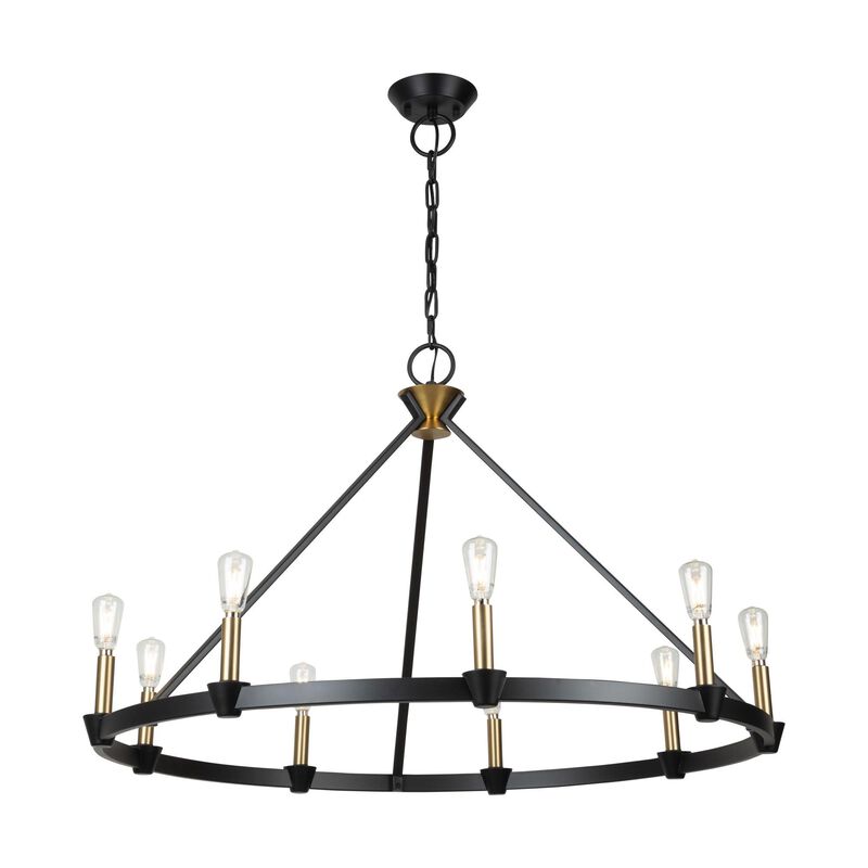 Kevin Kraemer Notting Hill 36 Inch 9 Light Chandelier by Artcraft