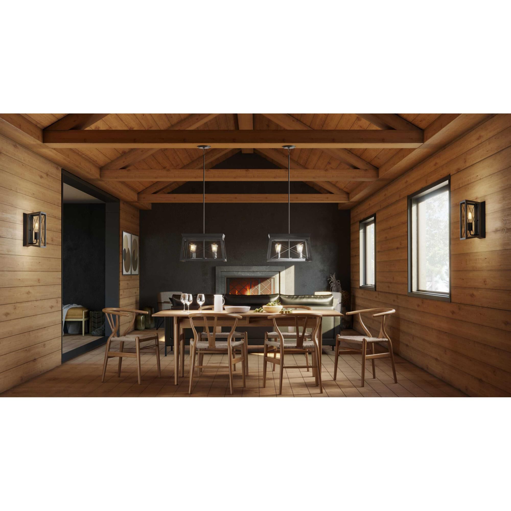 Progress Lighting Briarwood 12 Inch Wall Sconce