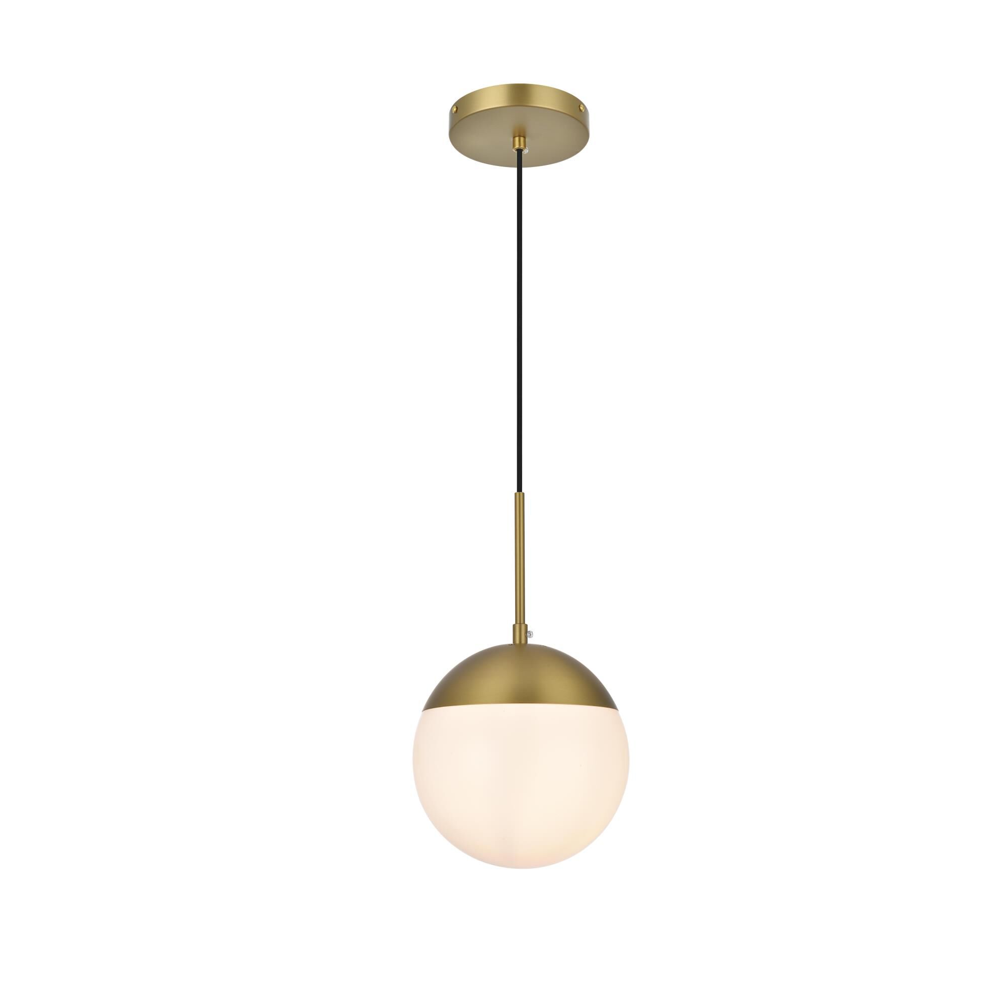 Shown in Satin Gold And Frosted White finish