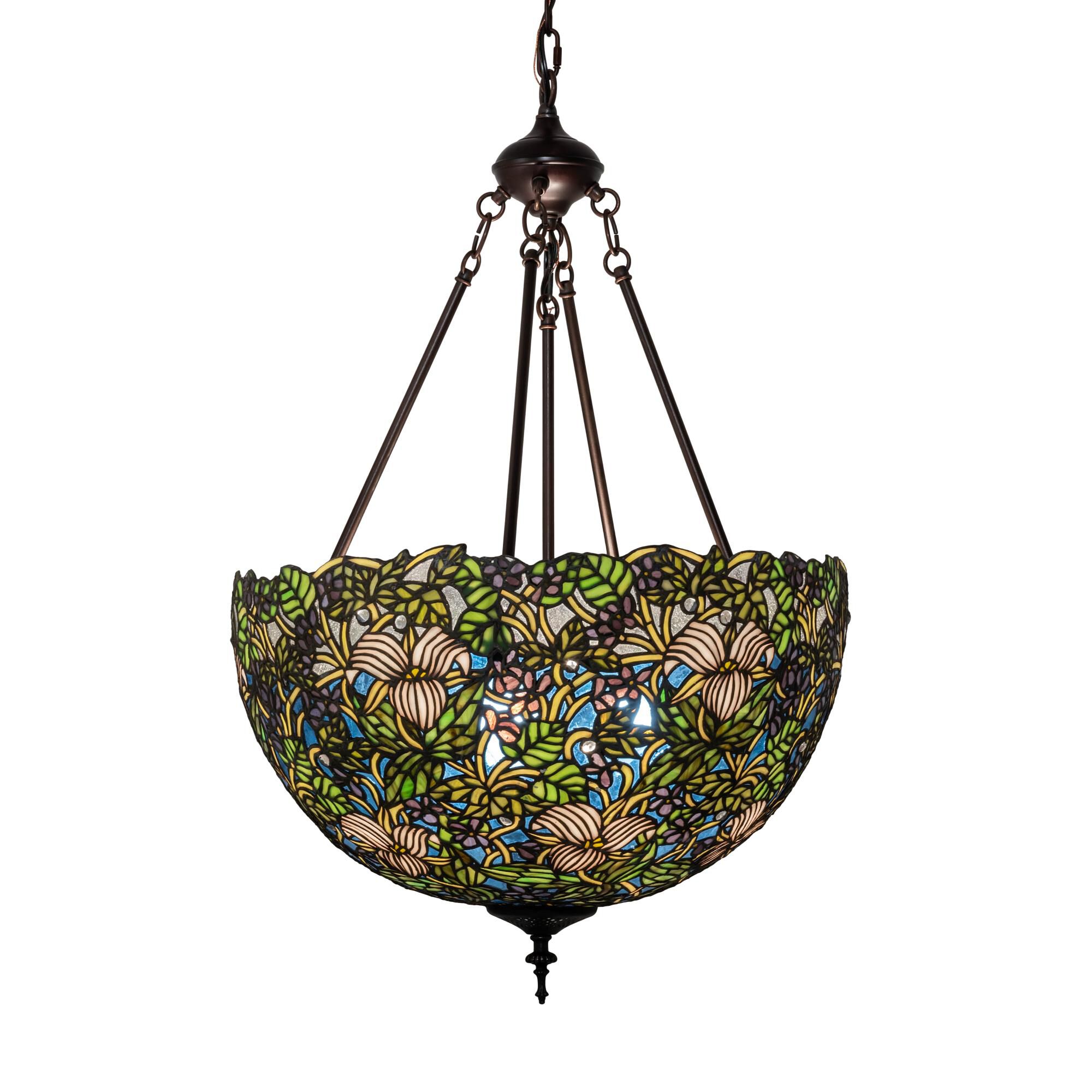Trillium & Violet 20 Inch Large Pendant by Meyda Lighting