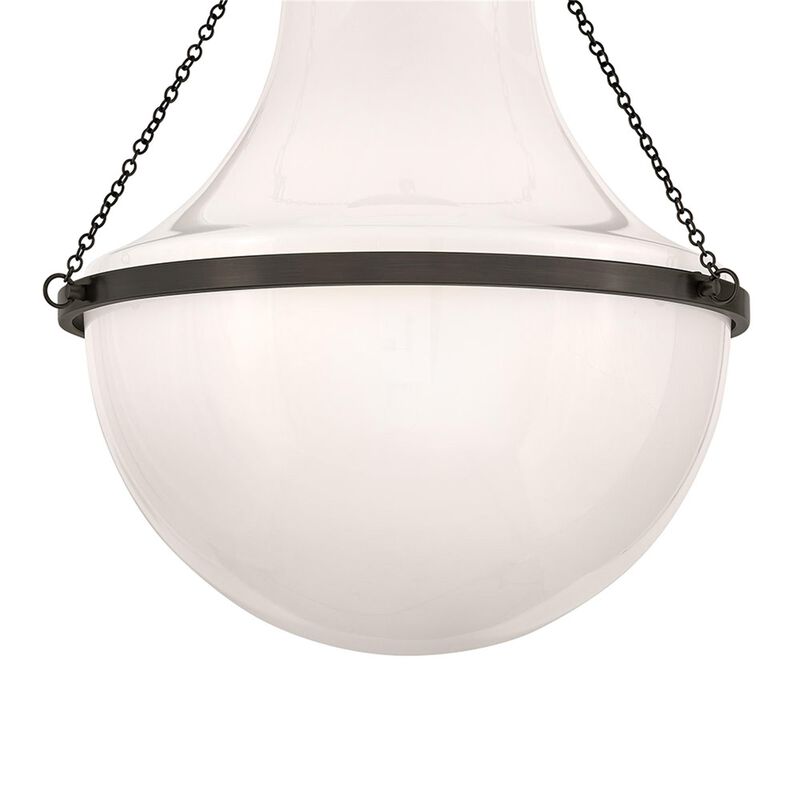 Collins 20 Inch Semi Flush Mount by Hinkley