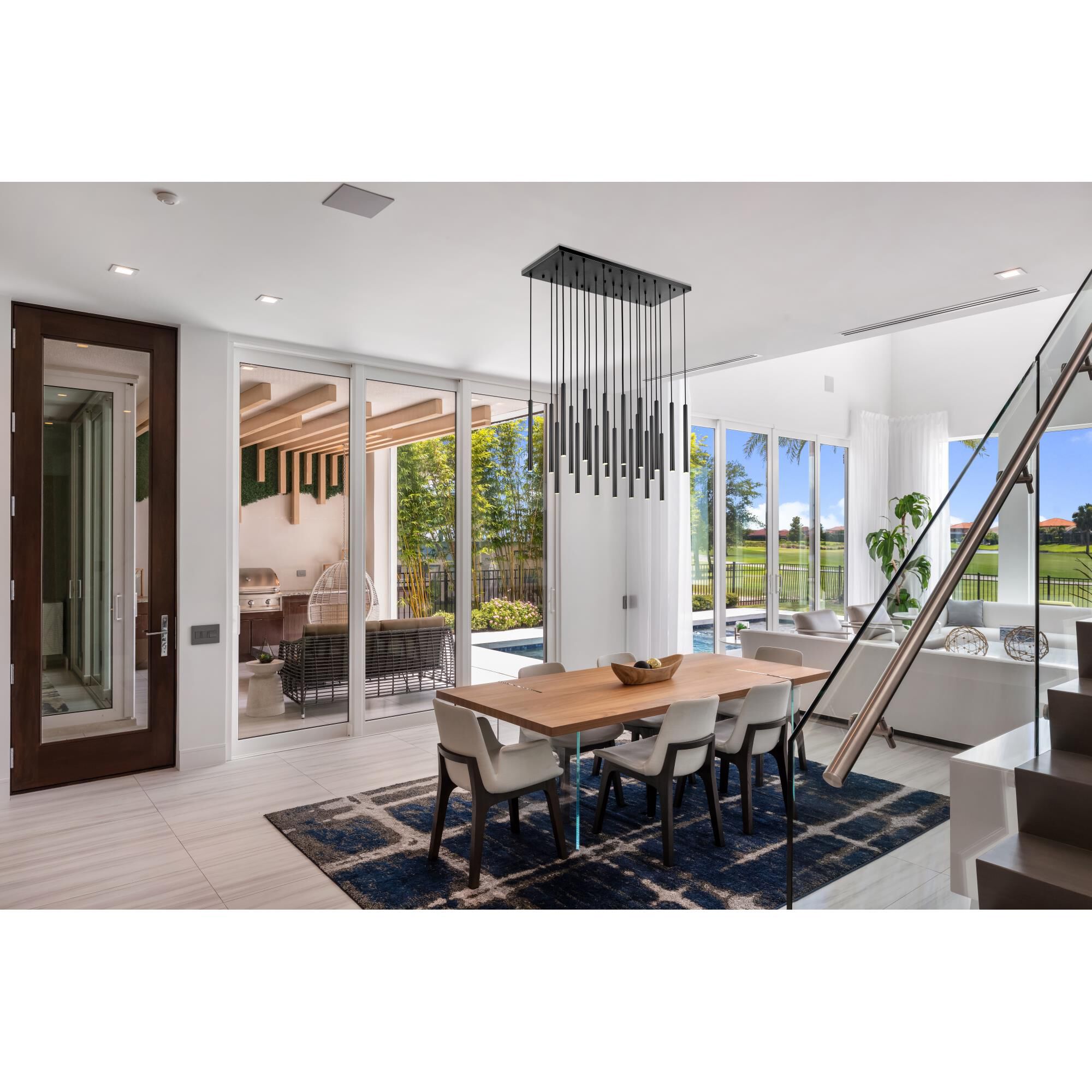 Forest 54 Inch Linear Suspension Light by Z Lite