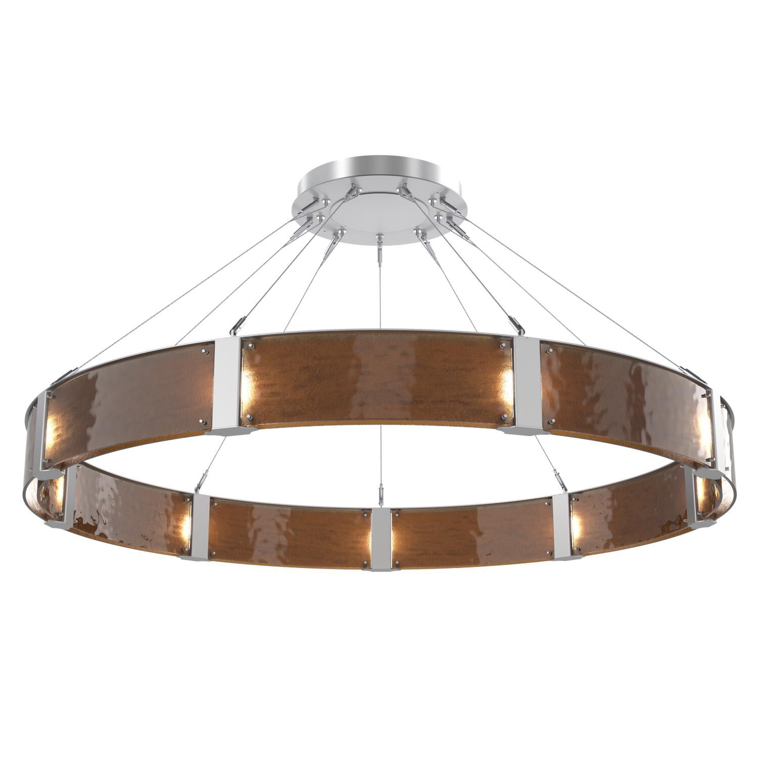 Parallel 60 Inch 36 Light LED Chandelier by Hammerton Studio
