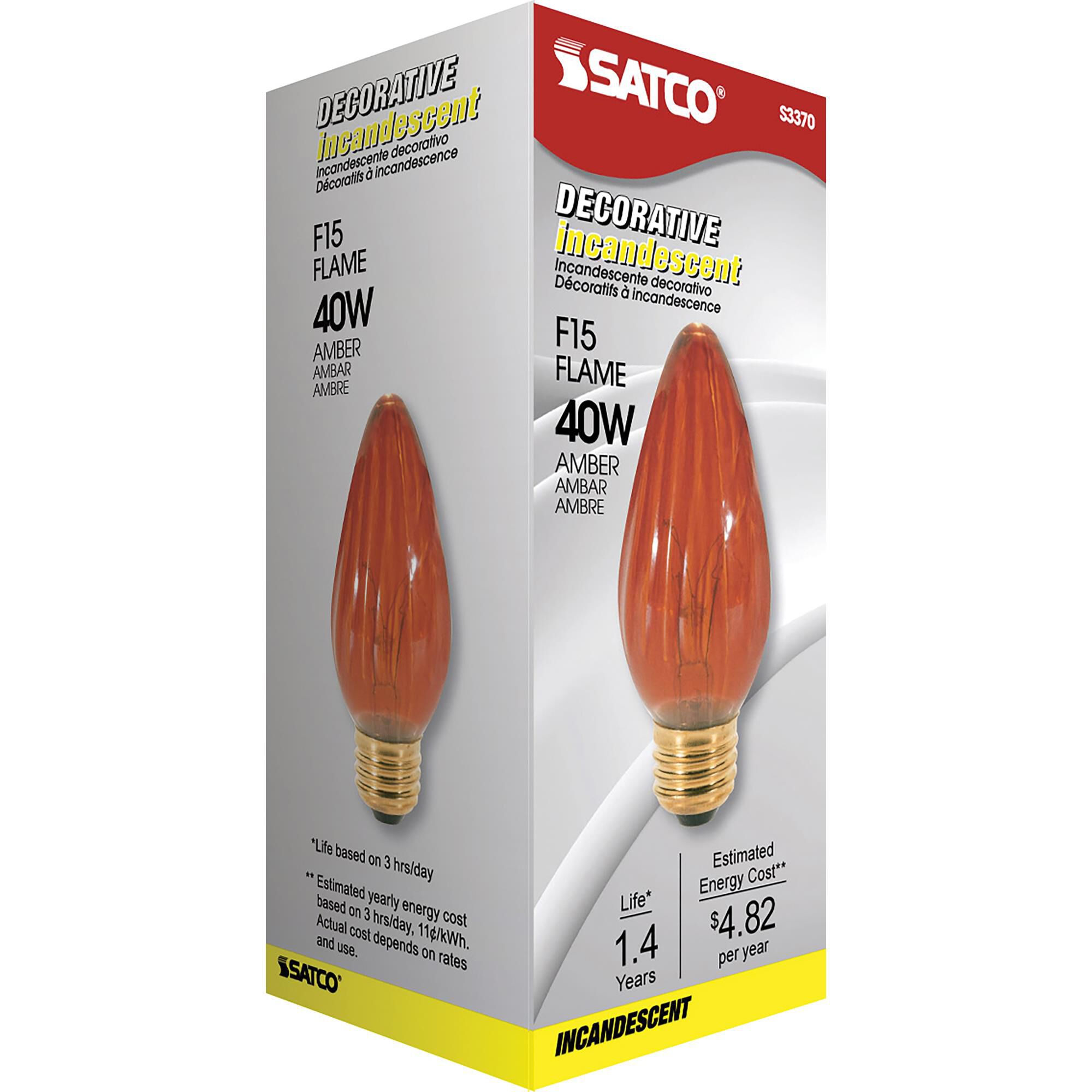 40 Watt Incandescent Light Bulb,