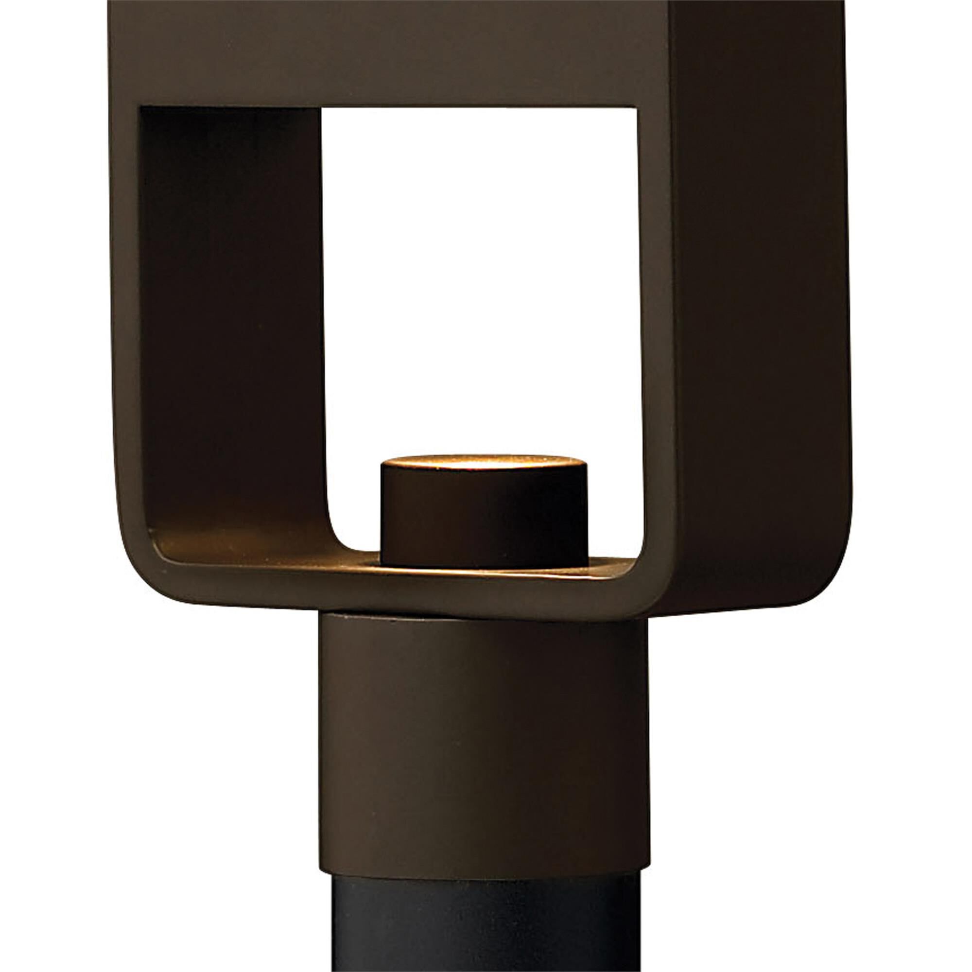 Shown in Bronze finish and Etched Lens glass