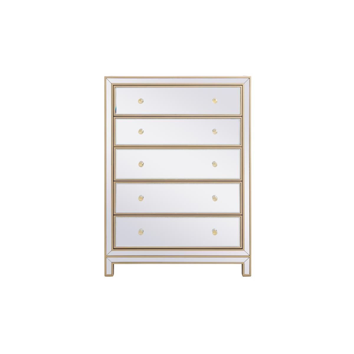 Reflexion Storage Cabinet by Elegant Decor