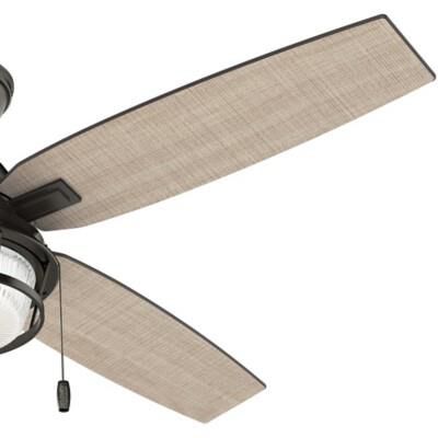 Ocala 52 Inch Ceiling Fan with Light Kit by Hunter Fan