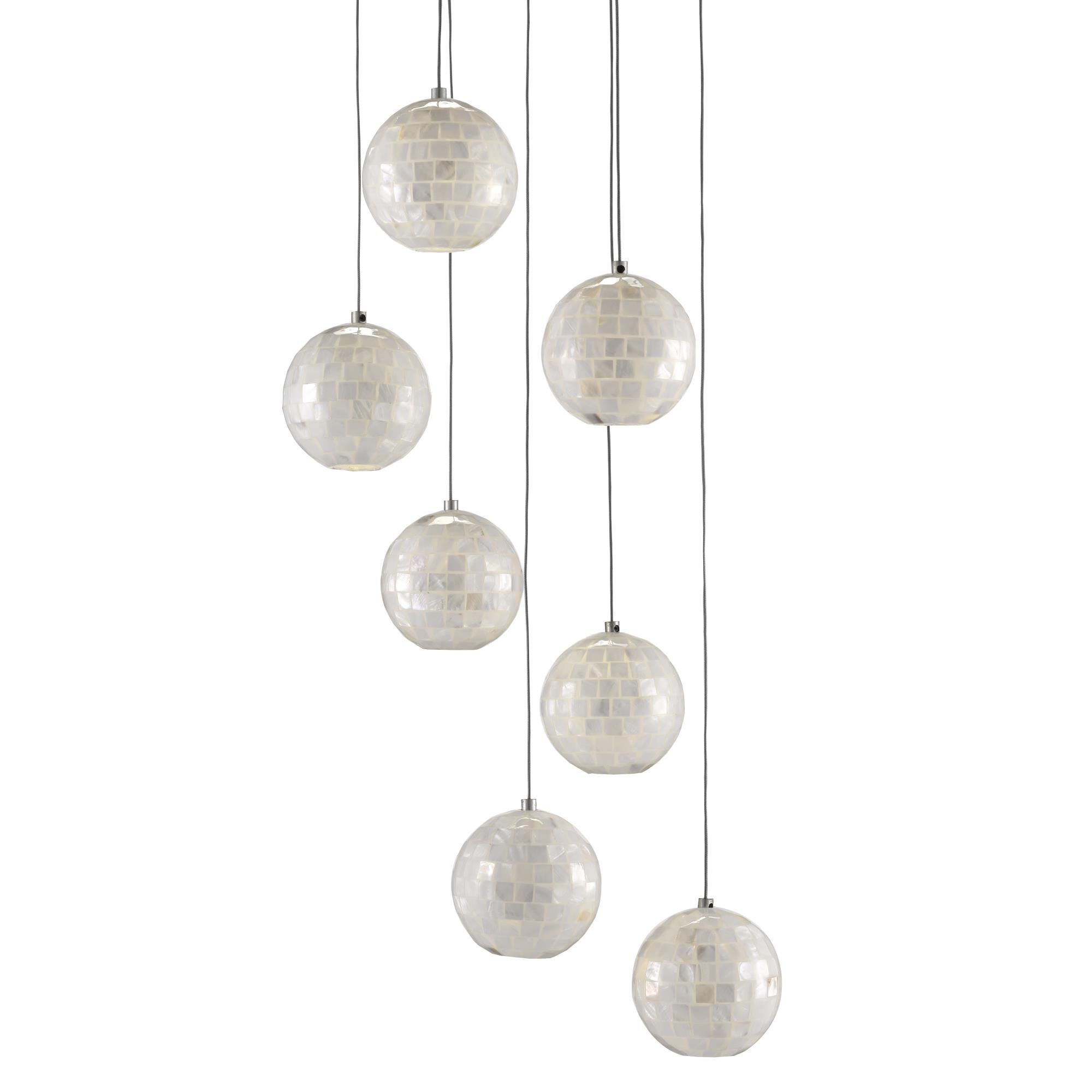 Finhorn 7 Light LED Multi Light Pendant by Currey and Company