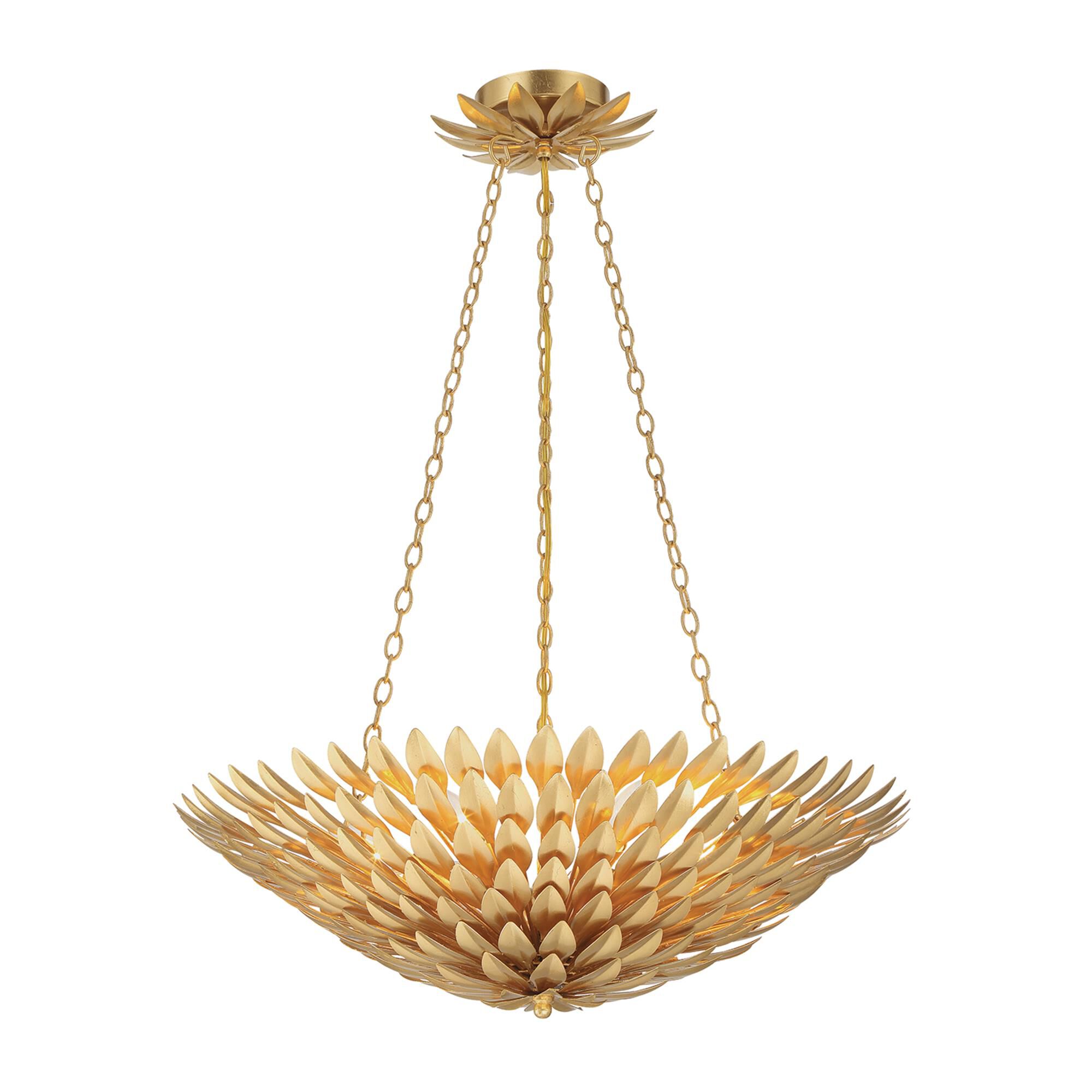 Shown in Antique Gold finish