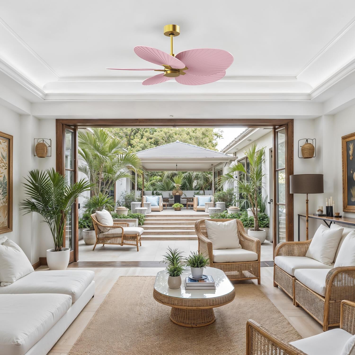 Alessandra Tropical 48 Inch Ceiling Fan by Matthews Fan Company