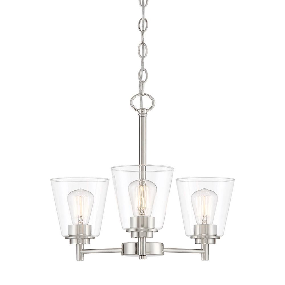 Westin 18 Inch 3 Light Mini Chandelier by Designers Fountain
