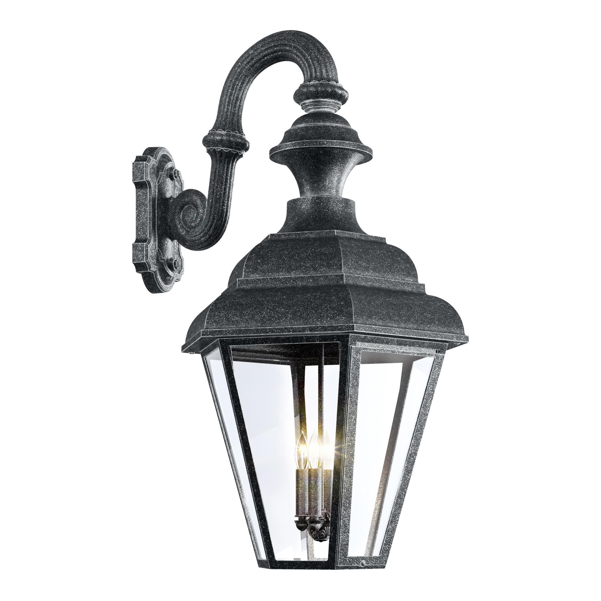 Jamestown 45 Inch Tall 4 Light Outdoor Wall Light by Hanover Lantern