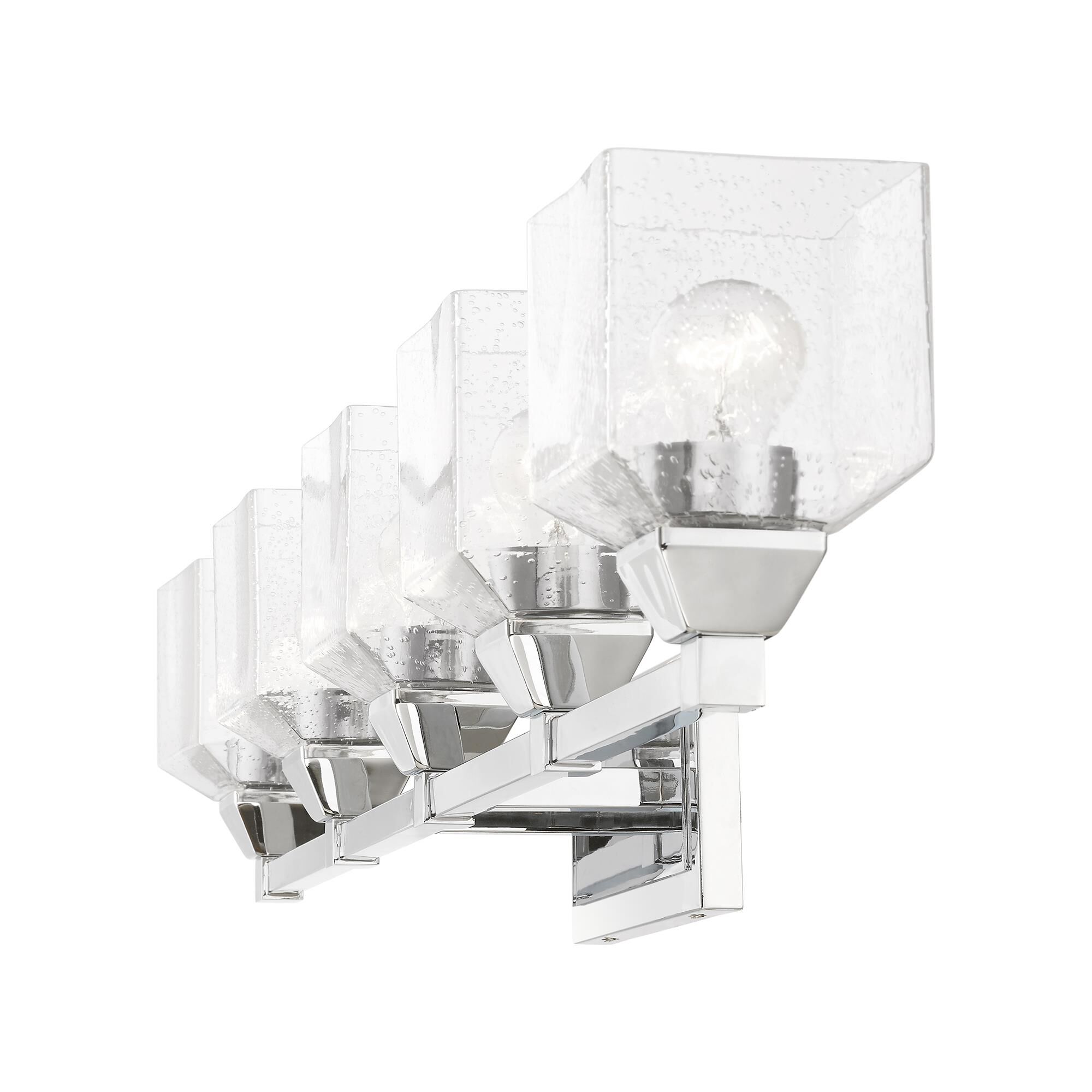 Aragon 42 Inch 5 Light Bath Vanity Light by Livex Lighting