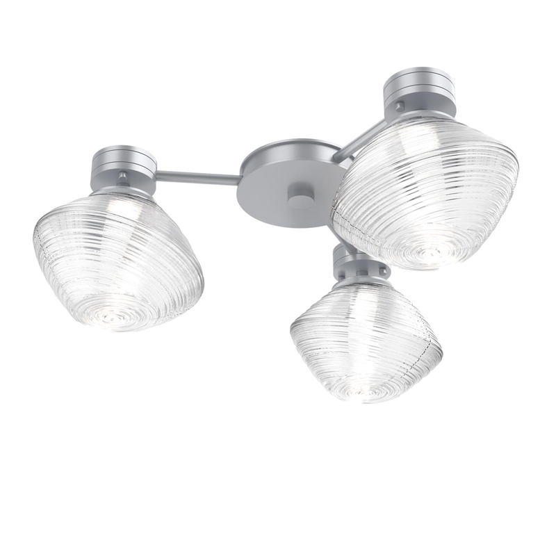 Levi Wilson Mesa 24 Inch Semi Flush Mount by Hammerton Studio