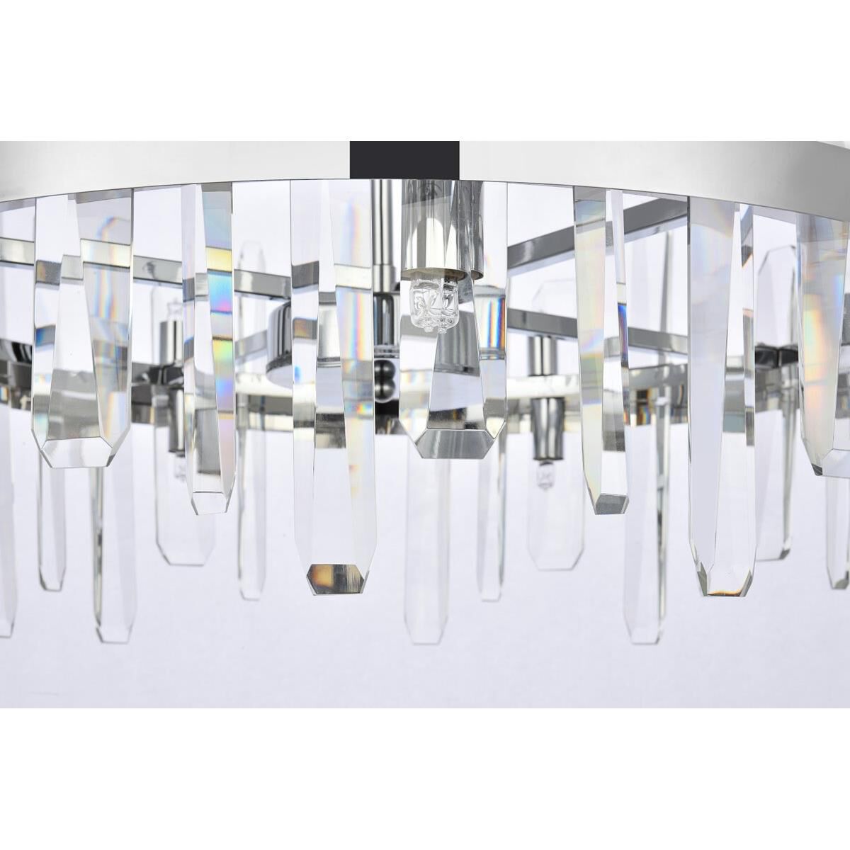 Shown in Chrome finish and Royal Cut Clear crystal