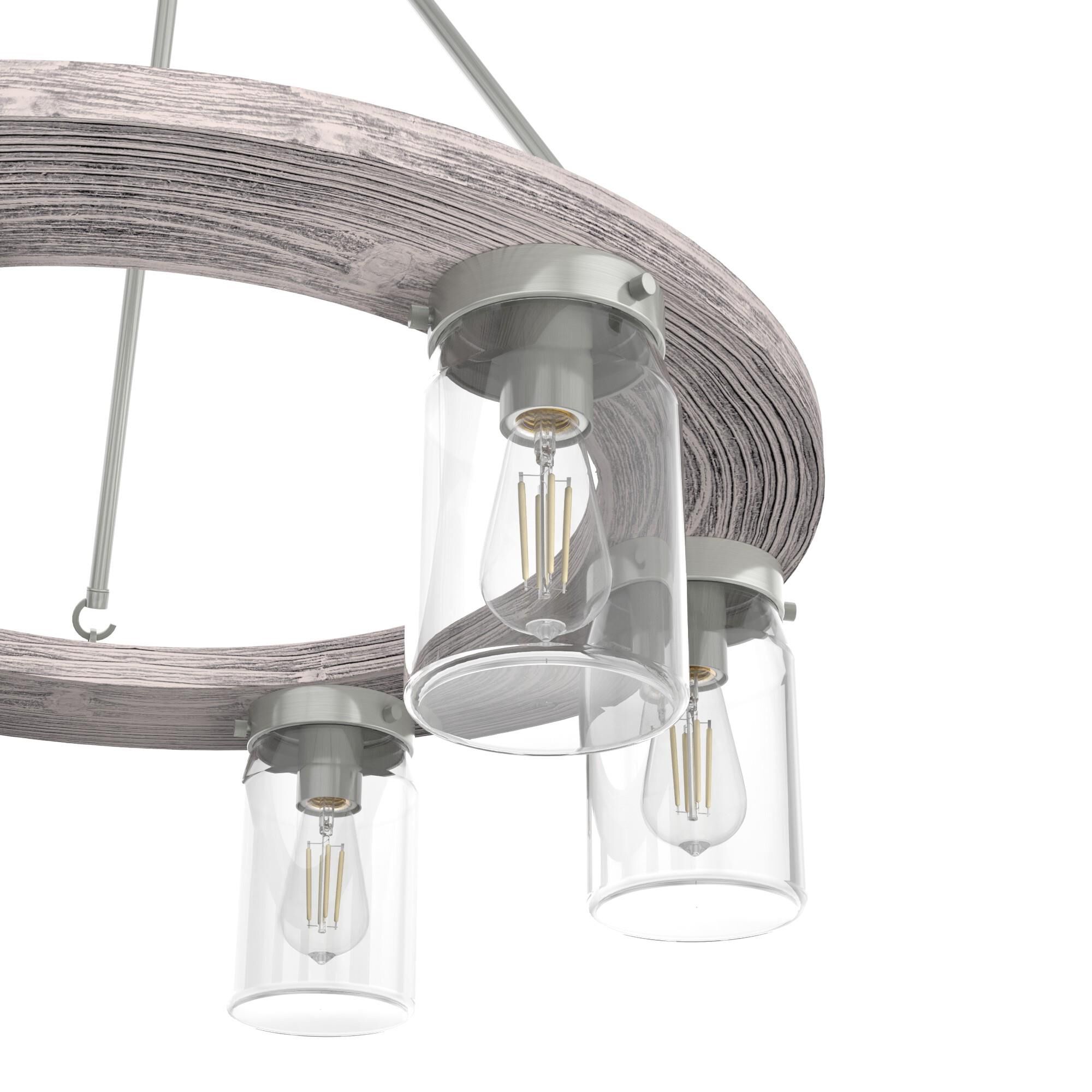 Devon Park 26 Inch 6 Light Chandelier by Hunter Fan