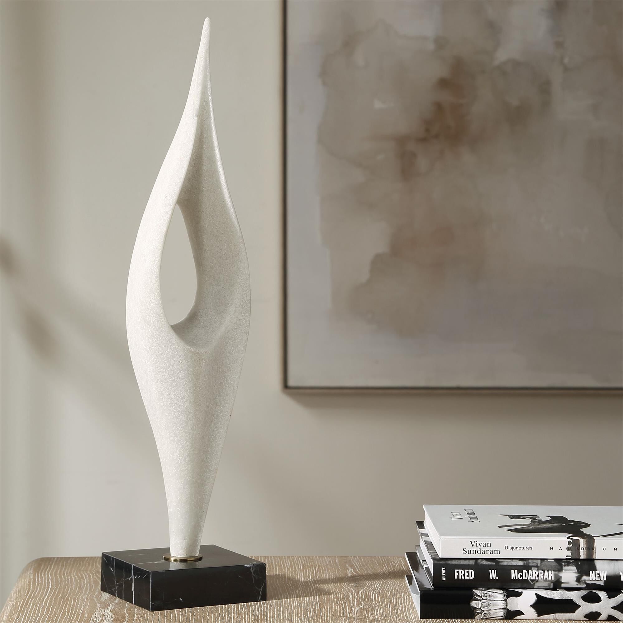 Shown in Black, White finish
