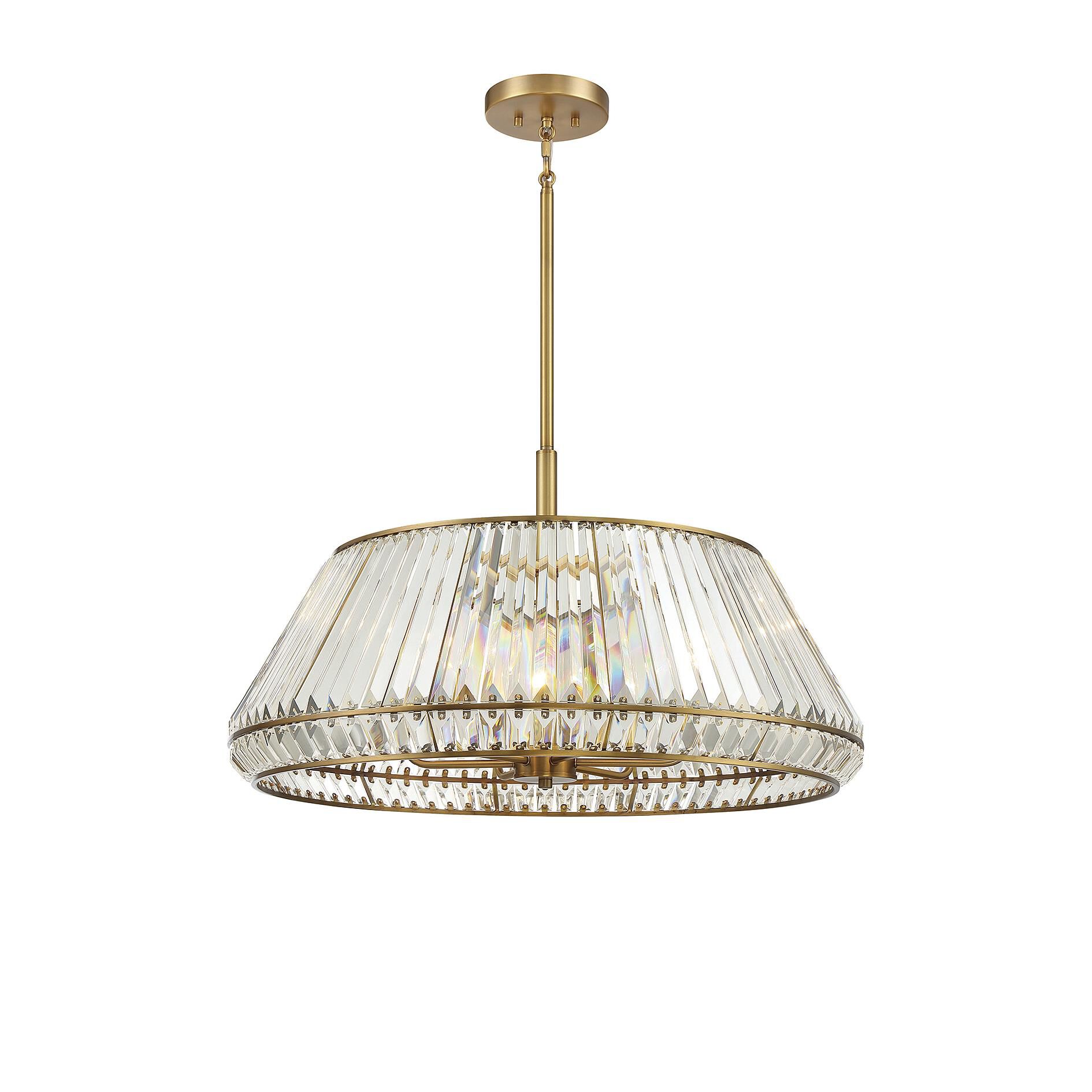 Pyramid 29 Inch Large Pendant by Savoy House