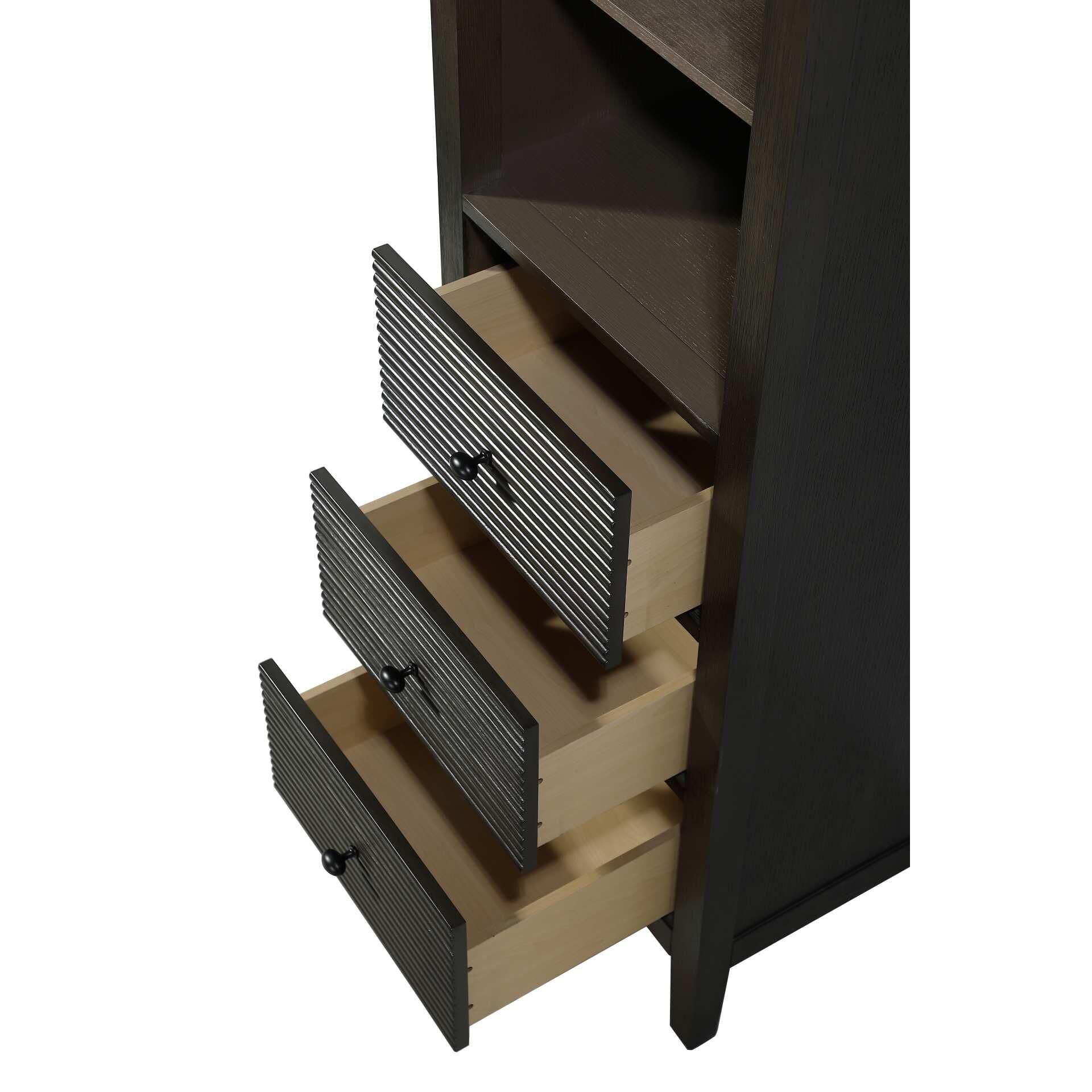 Shown in Chocolate Oak finish