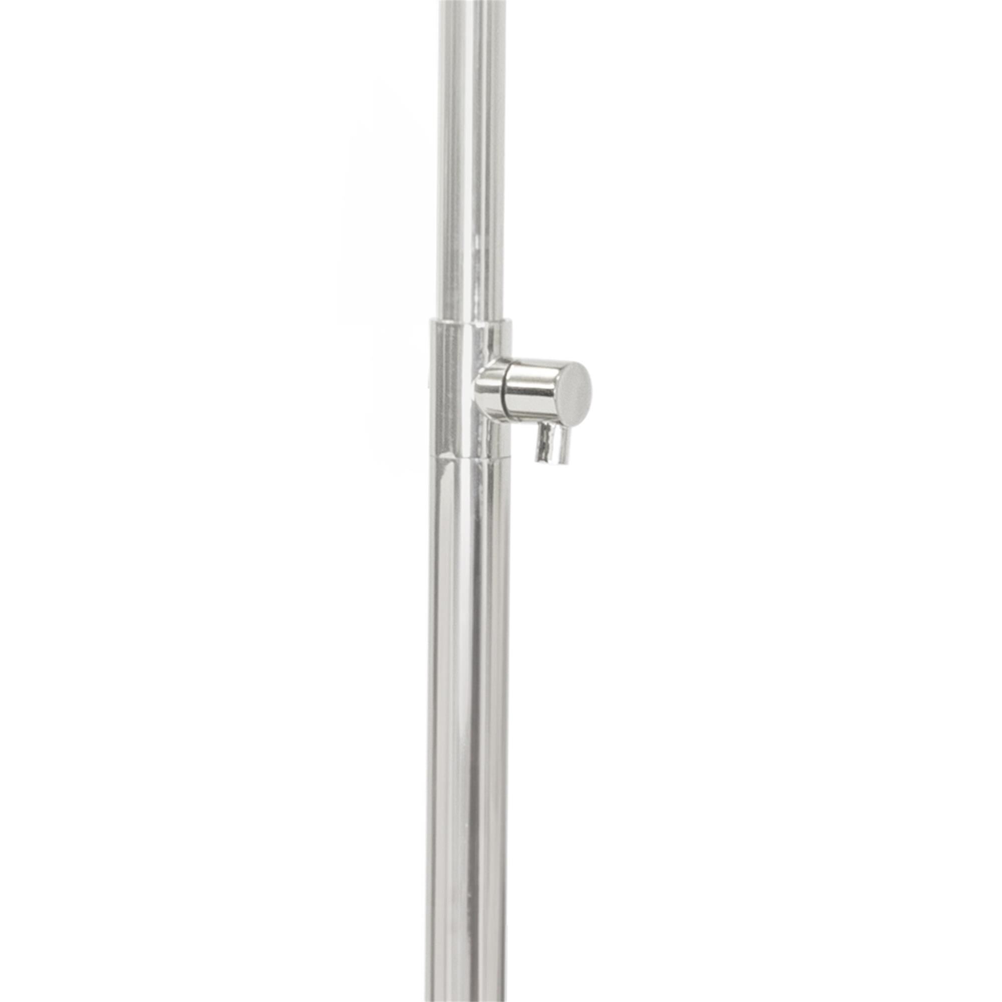 Shown in Polished Nickel finish and - None - shade