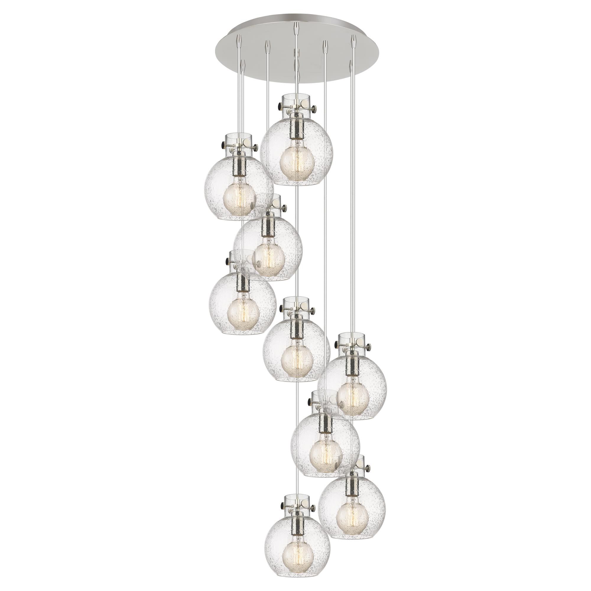 Bruno Marashlian Newton Sphere 22 Inch 9 Light Multi Light Pendant by Innovations Lighting