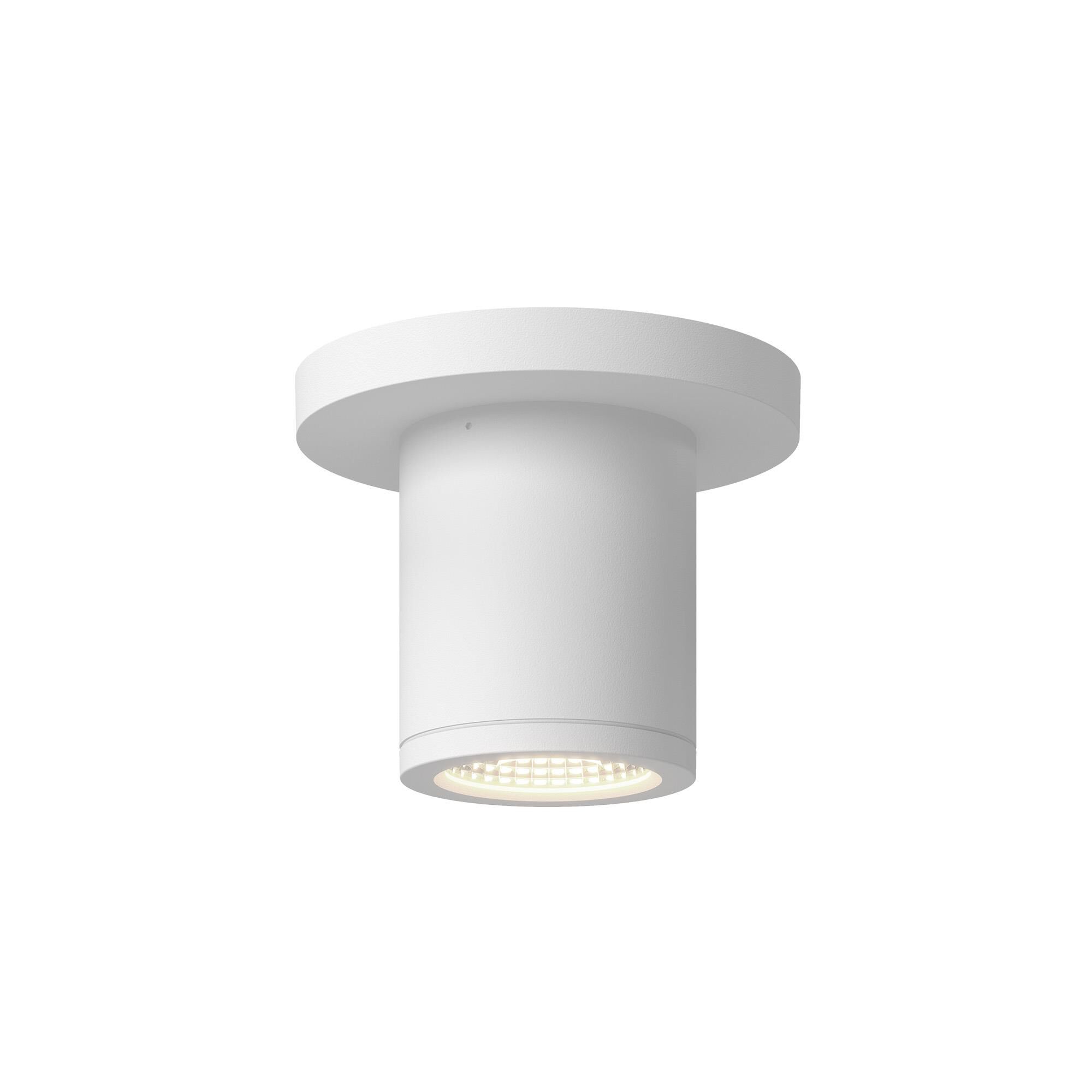 Shown in White finish and Clear glass