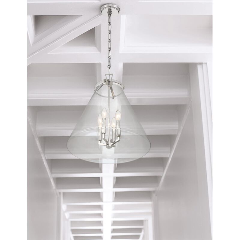Voss 18 Inch Large Pendant by Crystorama