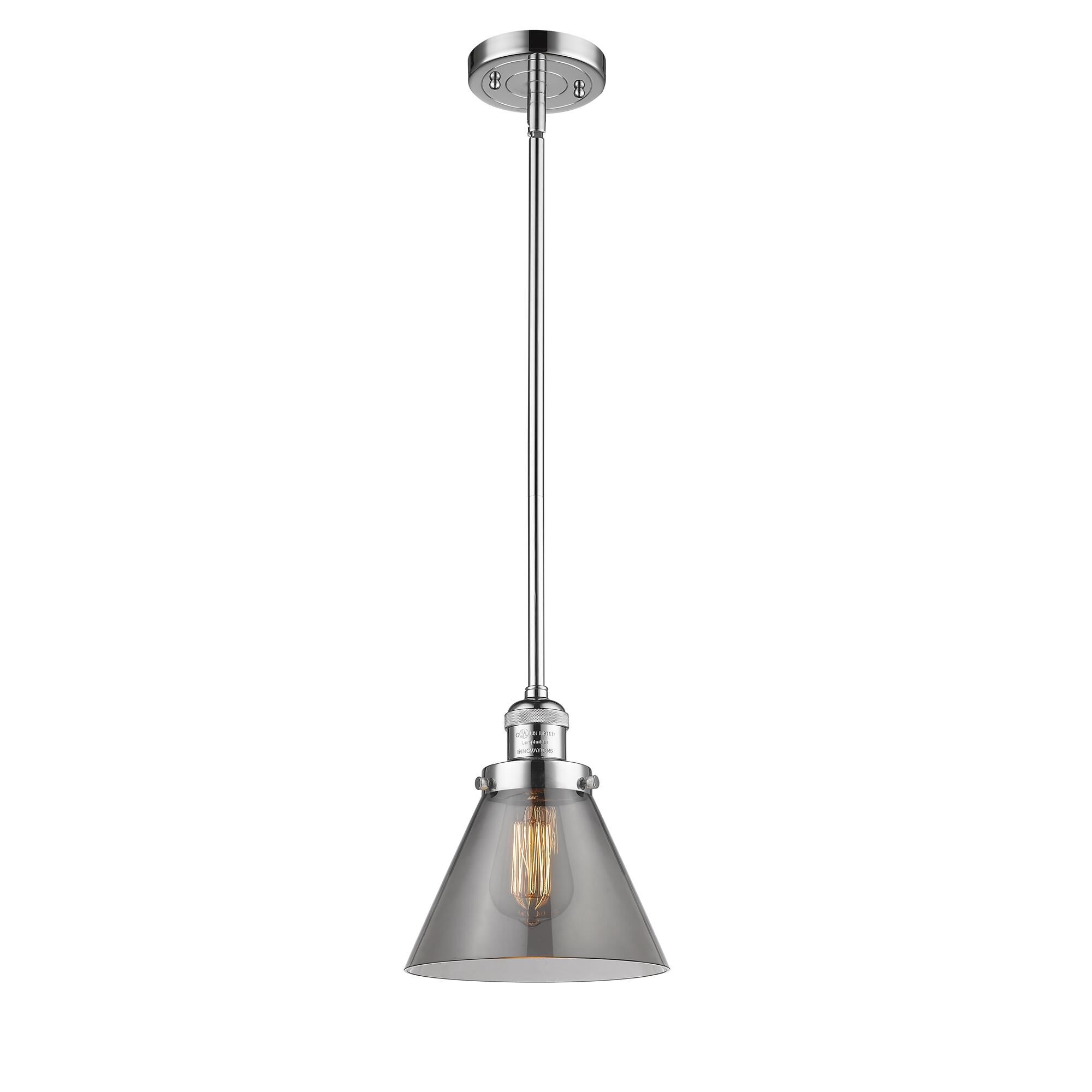 Bruno Marashlian Large Cone 8 Inch Mini Pendant by Innovations Lighting