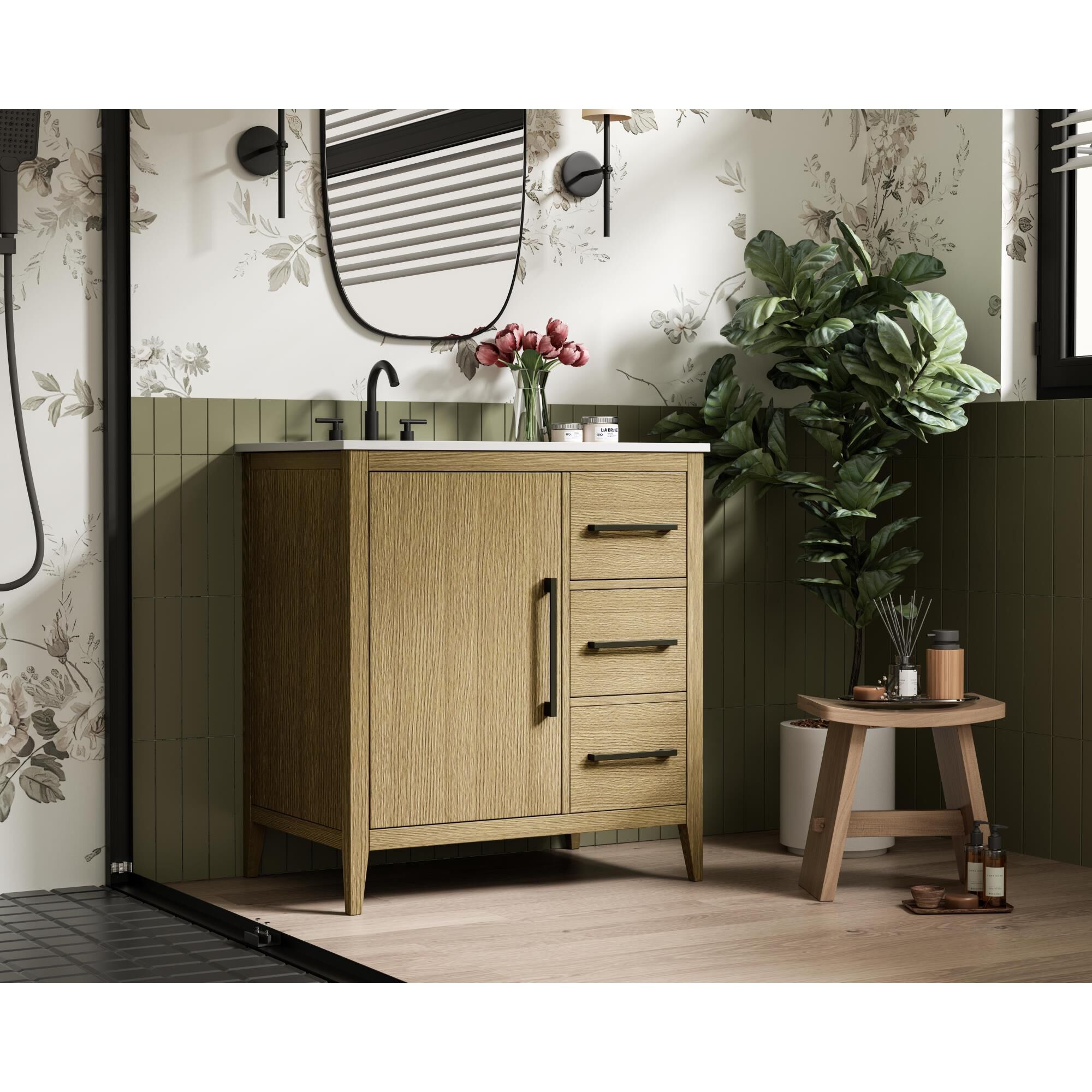 Shown in Honey Brown finish