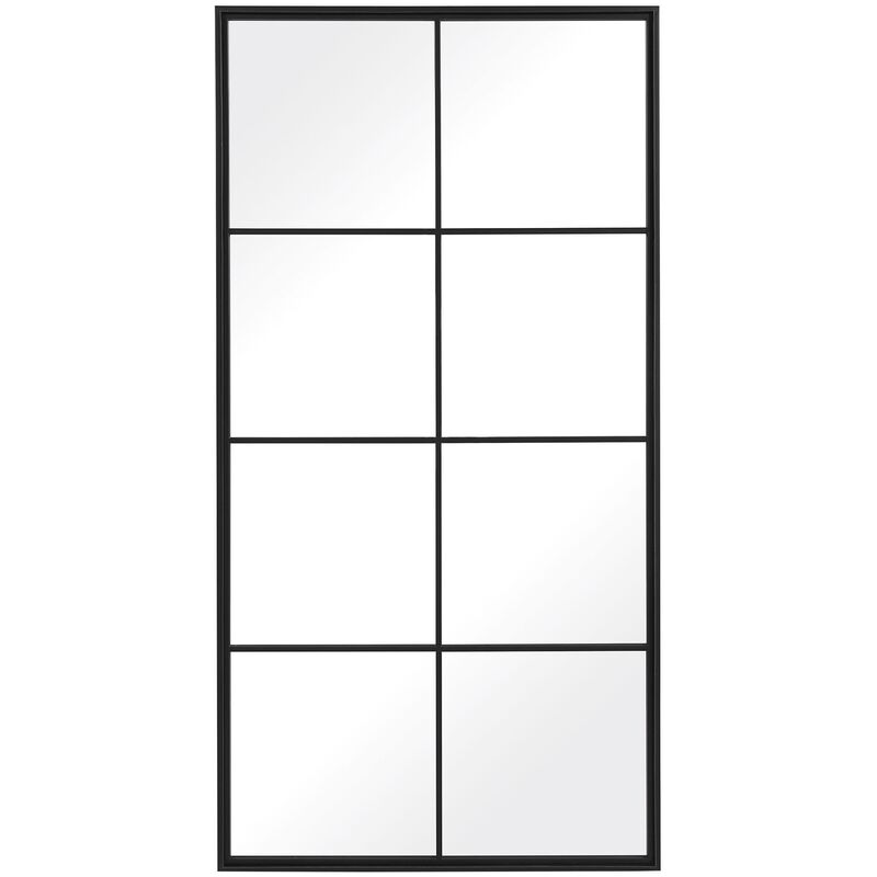 Rousseau Iron Window Mirror Decorative Mirrors by Uttermost