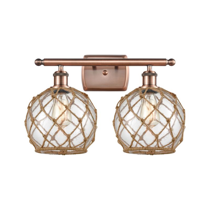 Bruno Marashlian Farmhouse Rope 18 Inch Bath Vanity Light by Innovations Lighting