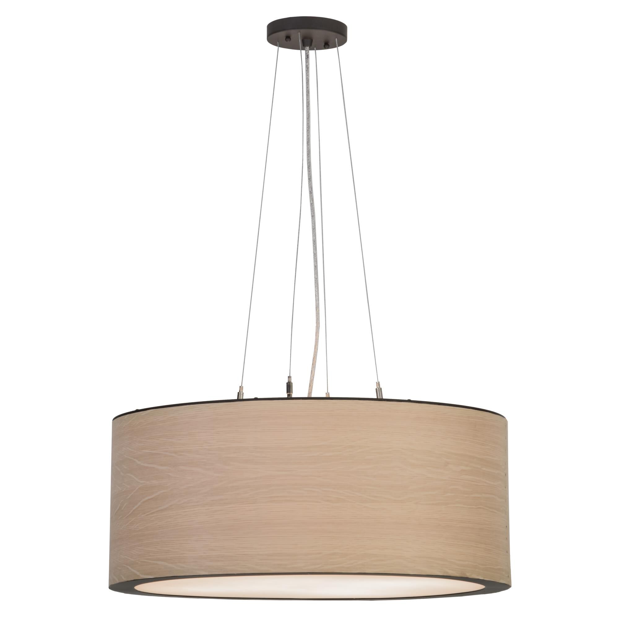 Shown in Natural Wood;Oil Rubbed Bronze finish