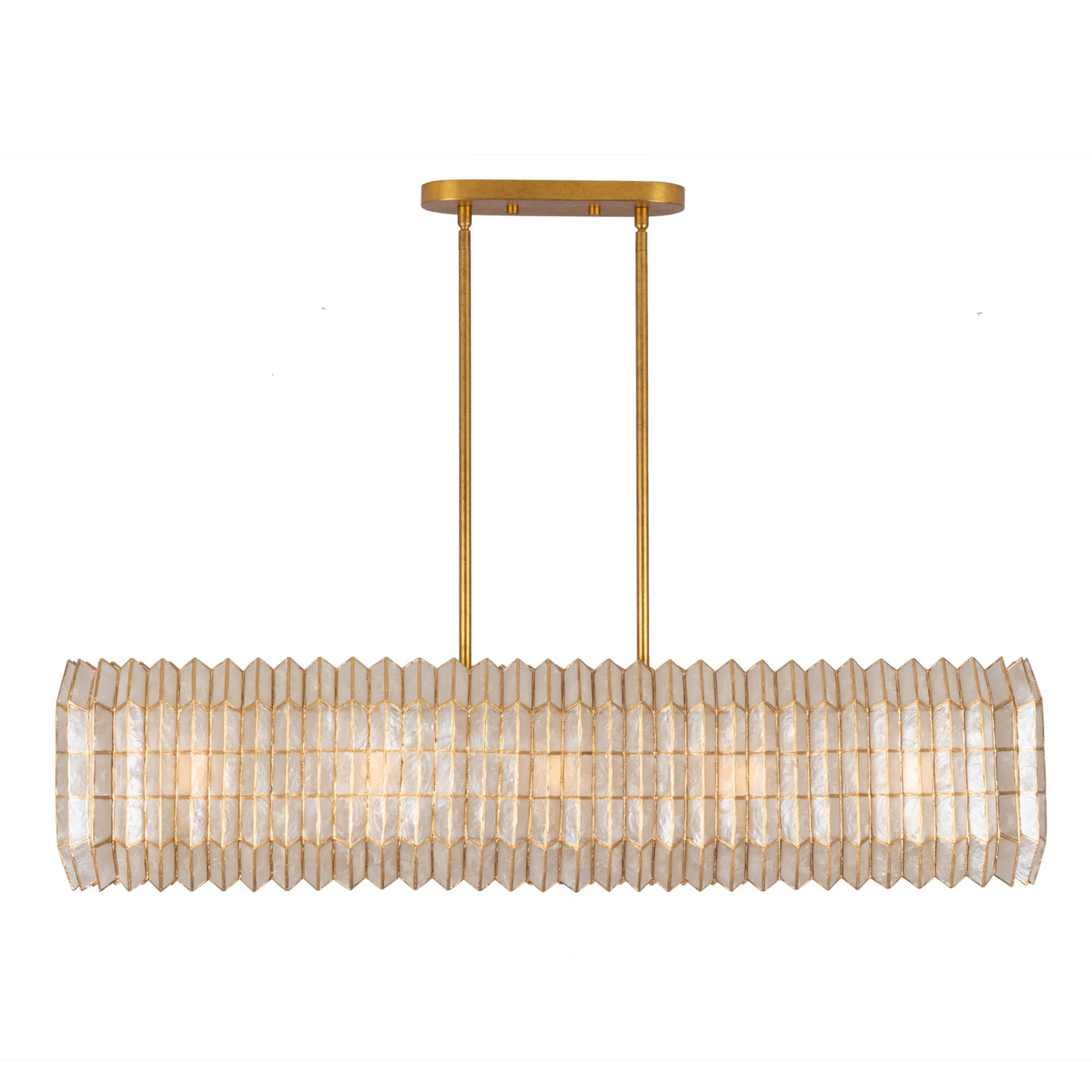 Shown in Oxidized Gold Leaf finish