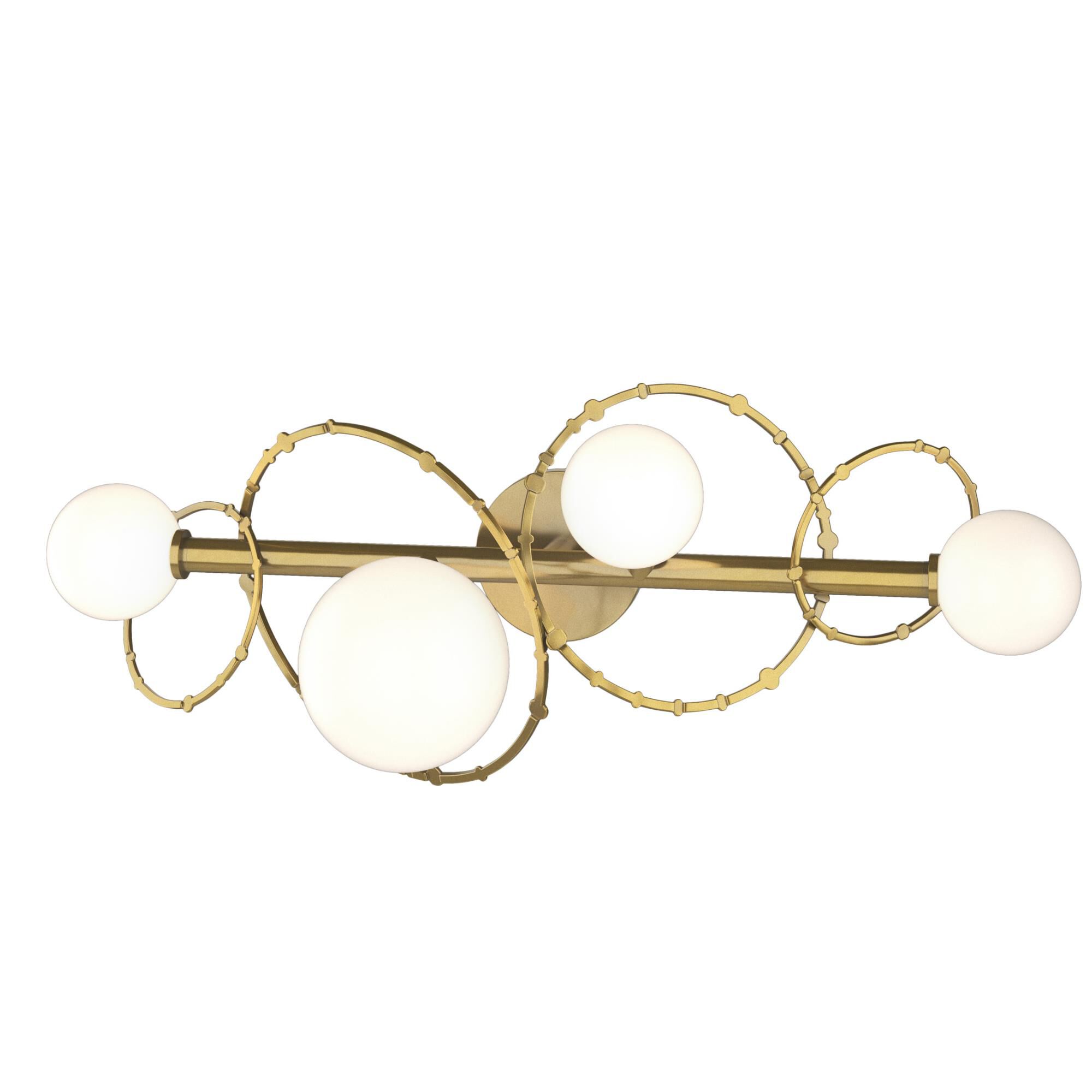 Olympus 30 Inch 4 Light Bath Vanity Light by Hubbardton Forge