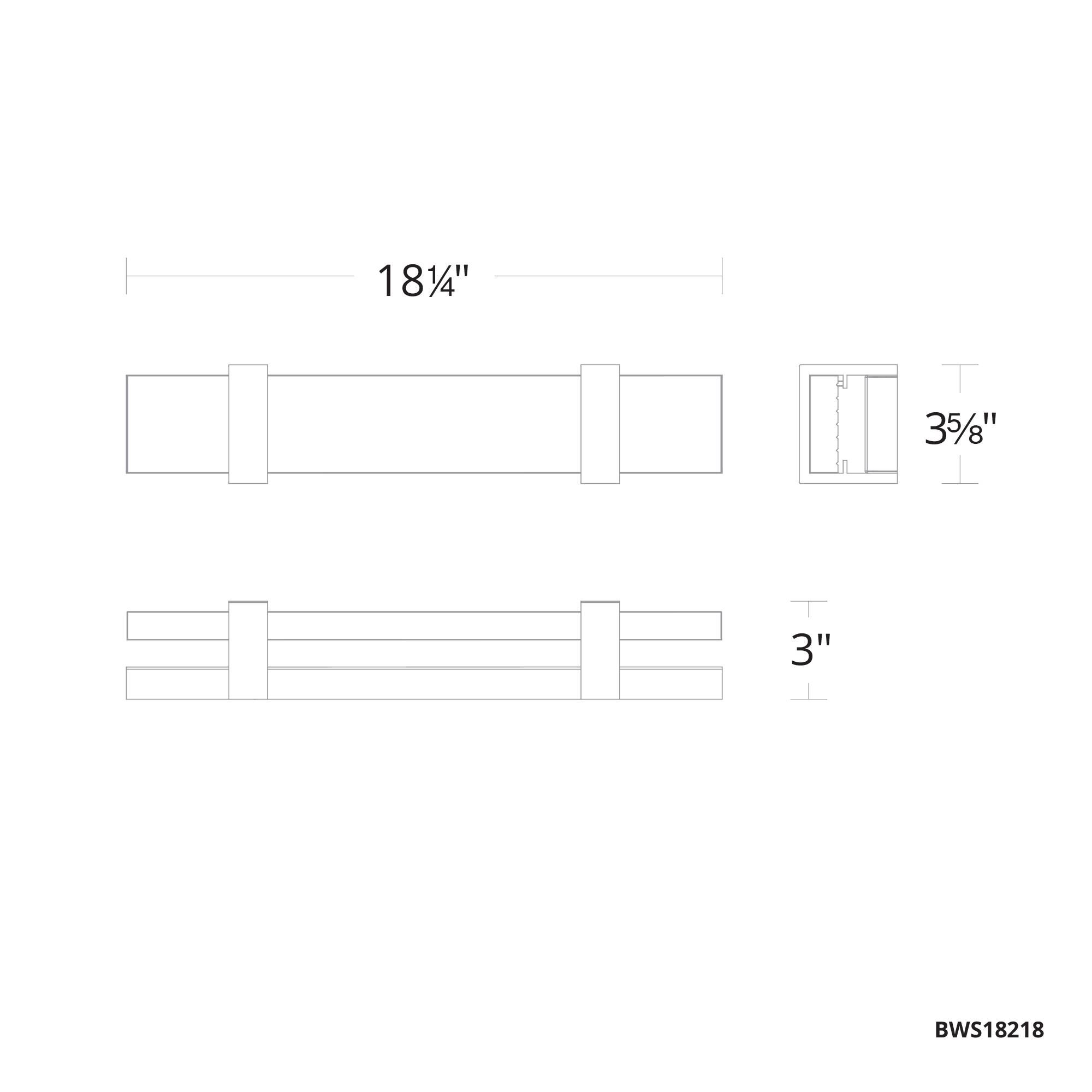 Schonbek Beyond Verandah 18 Inch LED Bath Vanity Light