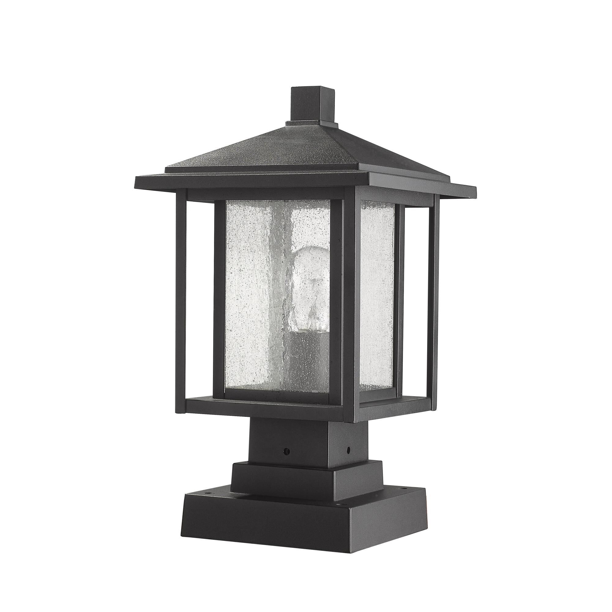 Z-Lite Aspen 16 Inch Tall Outdoor Pier Lamp