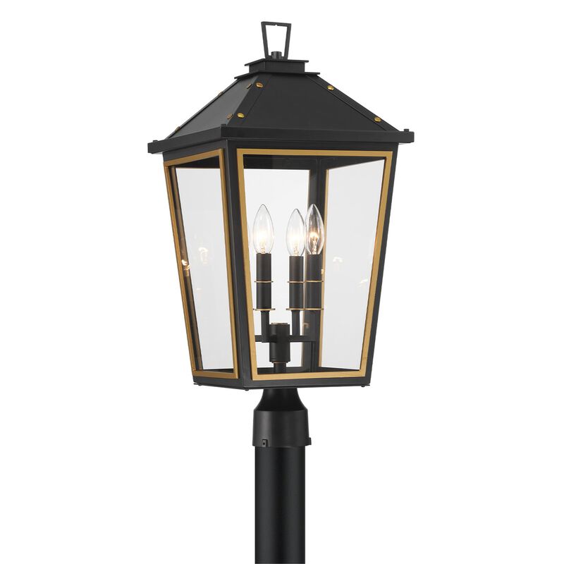 Hawkins 25 Inch Outdoor Post Lamp by Crystorama