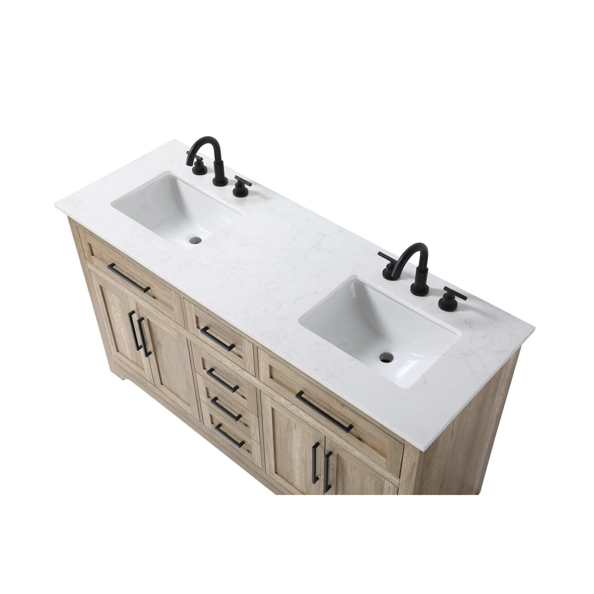 Remington 60 Inch Bath Vanity by Elegant Decor