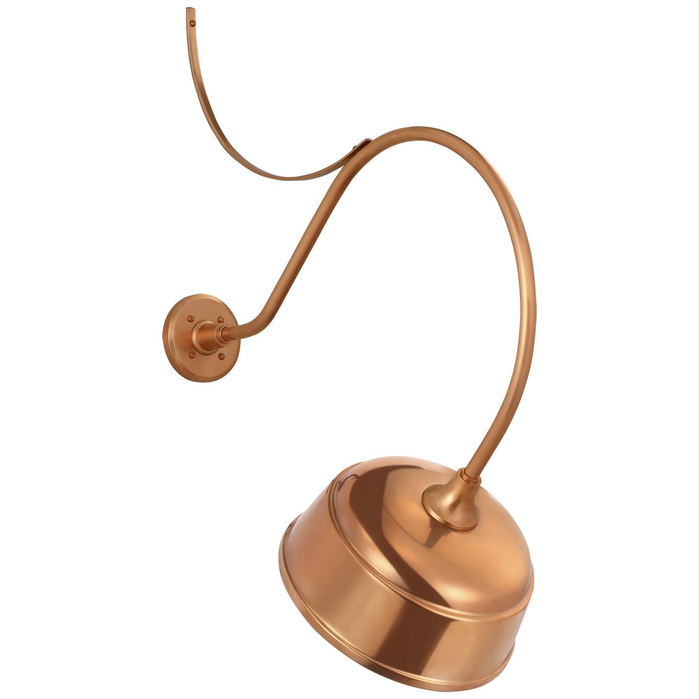 Shown in Soft Copper finish and Copper shade