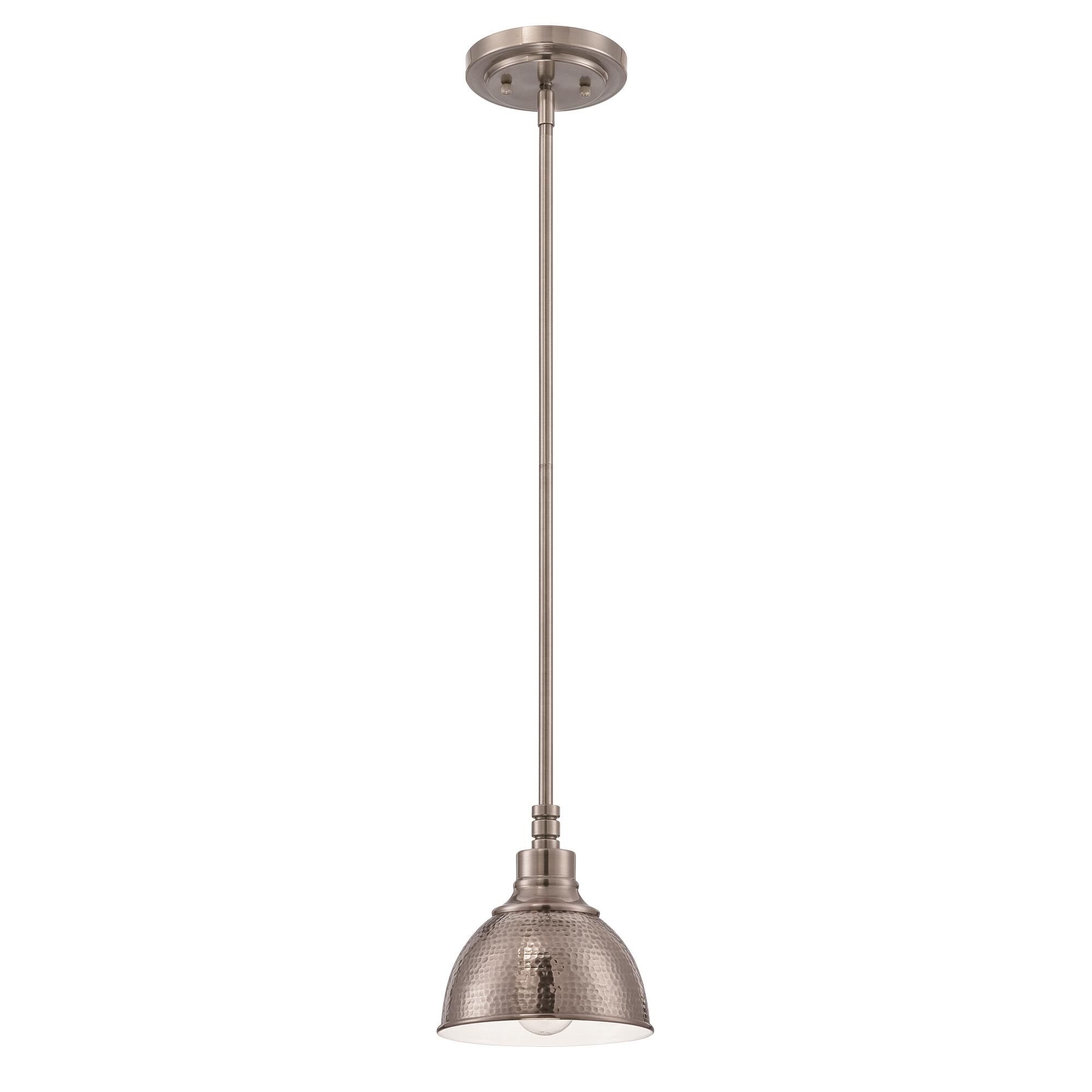 Shown in Antique Nickel finish and Yes glass and Yes shade